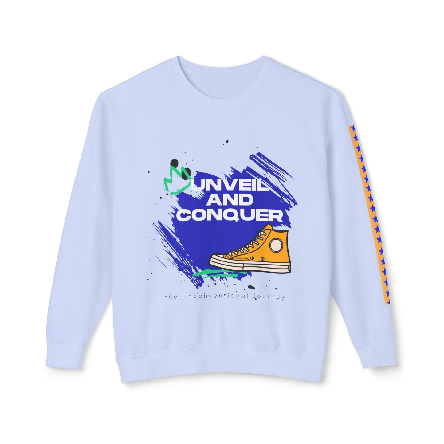 Unisex Lightweight Crewneck Sweatshirt_ N2 Series SPW ULWCSS PT2WW003_Limited Edition Unparalleled Quality by WesternWaves: