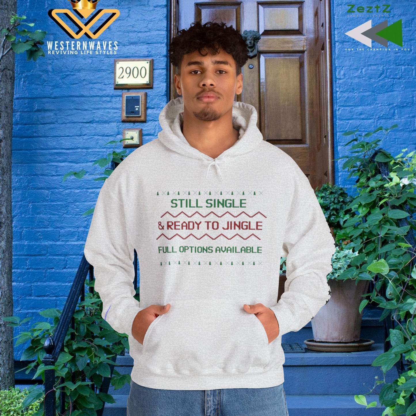 Unisex Heavy Blend™ Hooded Sweatshirt_ N2 Series SPW USHBHSS PT2WW007_Limited Edition Pinnacle of Comfort & Style by WesternWaves: