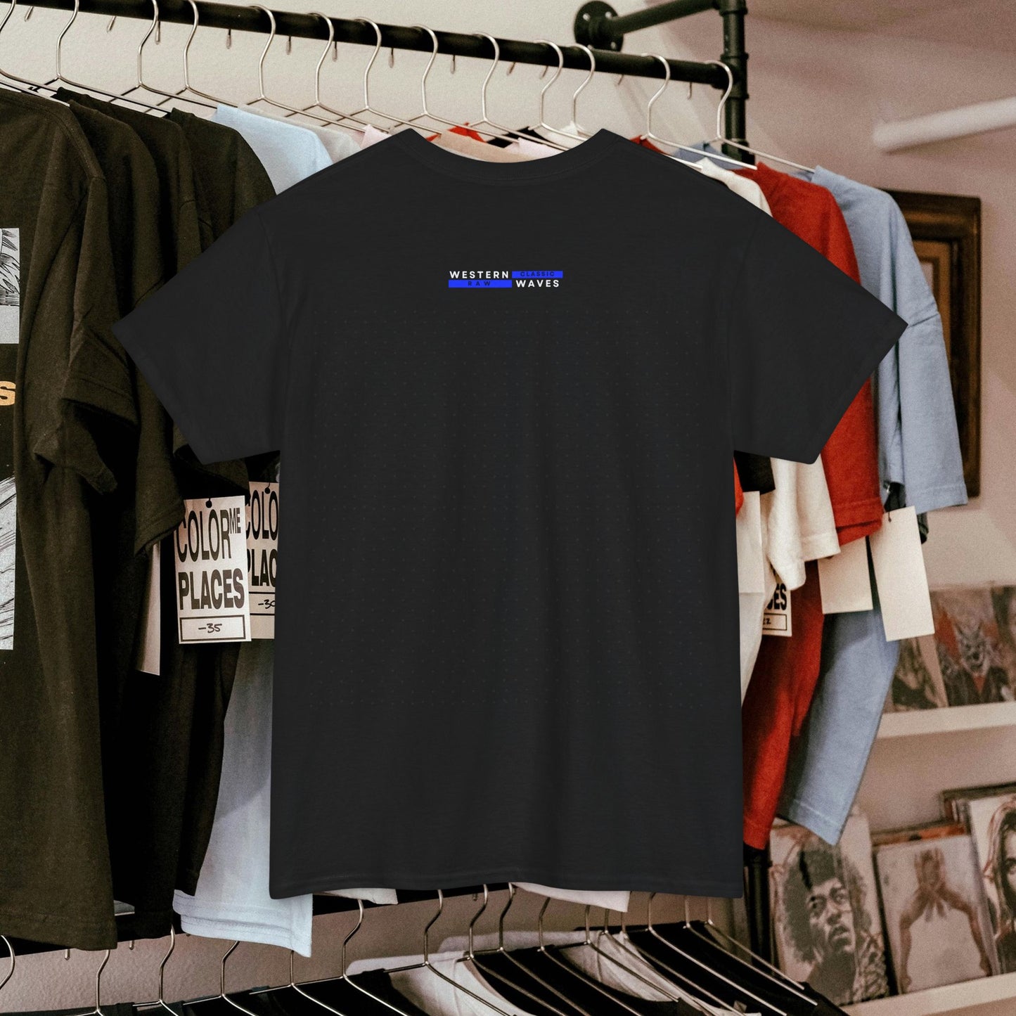 Unisex Heavy Cotton Tee_ N6* Series USHCTEE PT2WW004_ Limited Edition by WesternWaves_