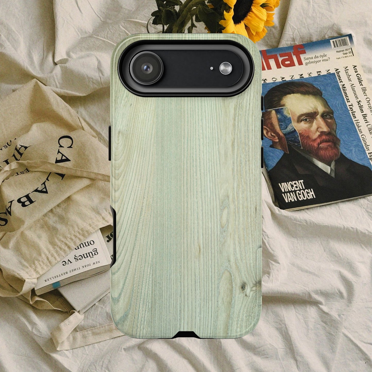 Tough Cases_ iPhone Case_ Series N8+ TCPCASE PT2WW005_ Limited Edition  Wooden Grain Phone Case for iPhones by WesternWaves_