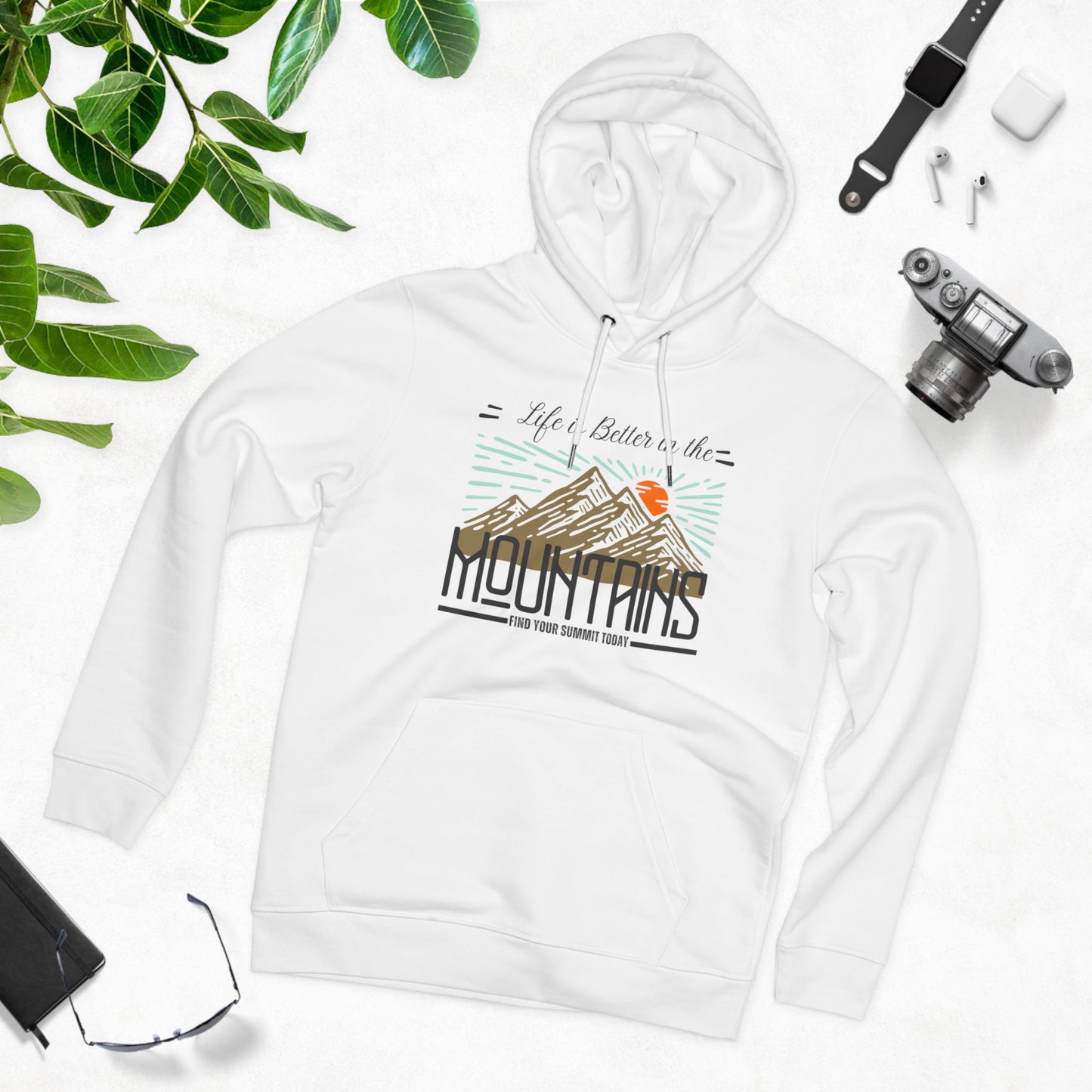 Unisex Cruiser Hoodie_ N2 Series USCH PT2WW001_ Limited Edition Stylish & Sustainable Unisex Cruiser Hoodie by WesternWaves: