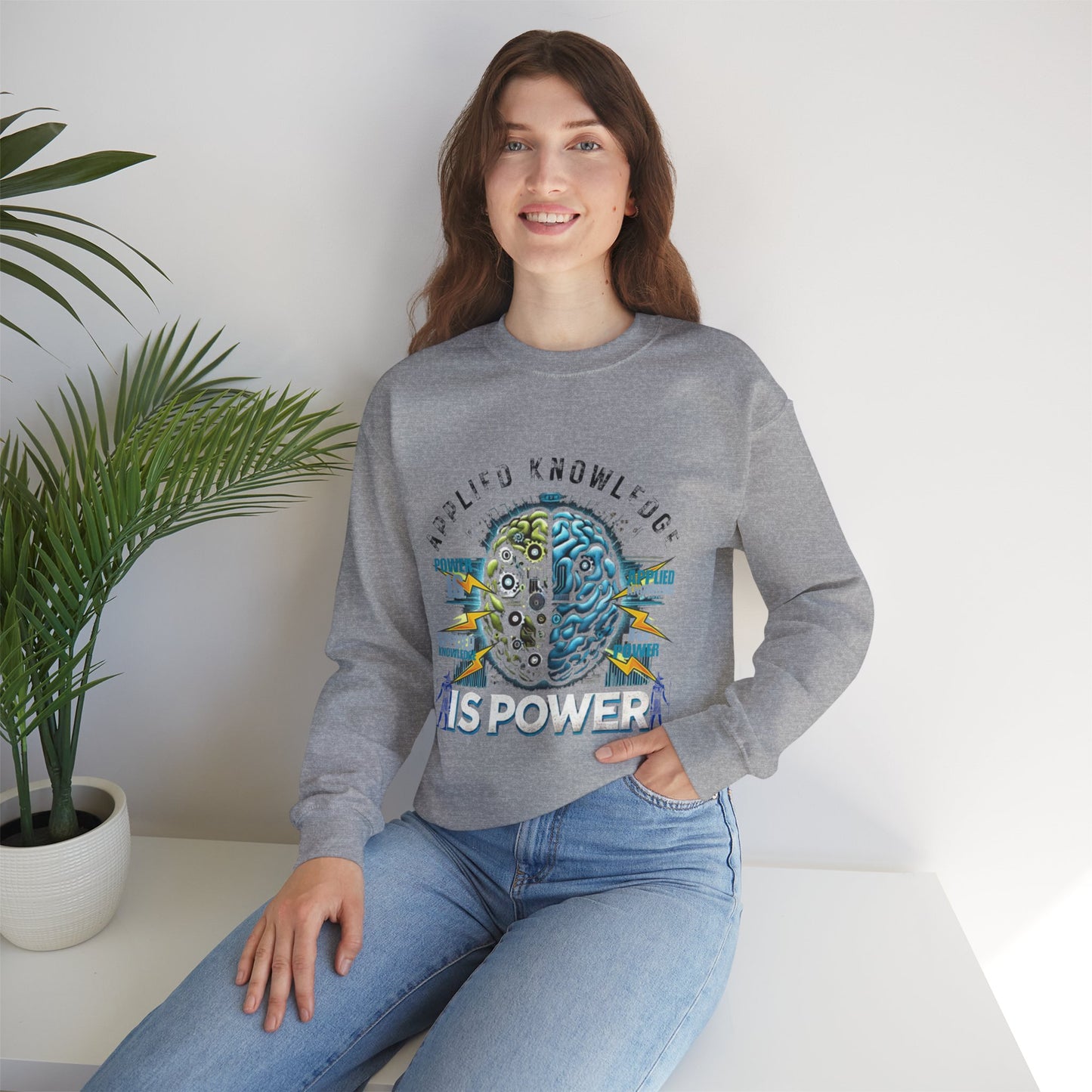 Unisex Heavy Blend™ Crewneck Sweatshirt_ N2 Series SPW UHBCSS PT2WW005_Limited Edition Pure Luxury by WesternWaves: