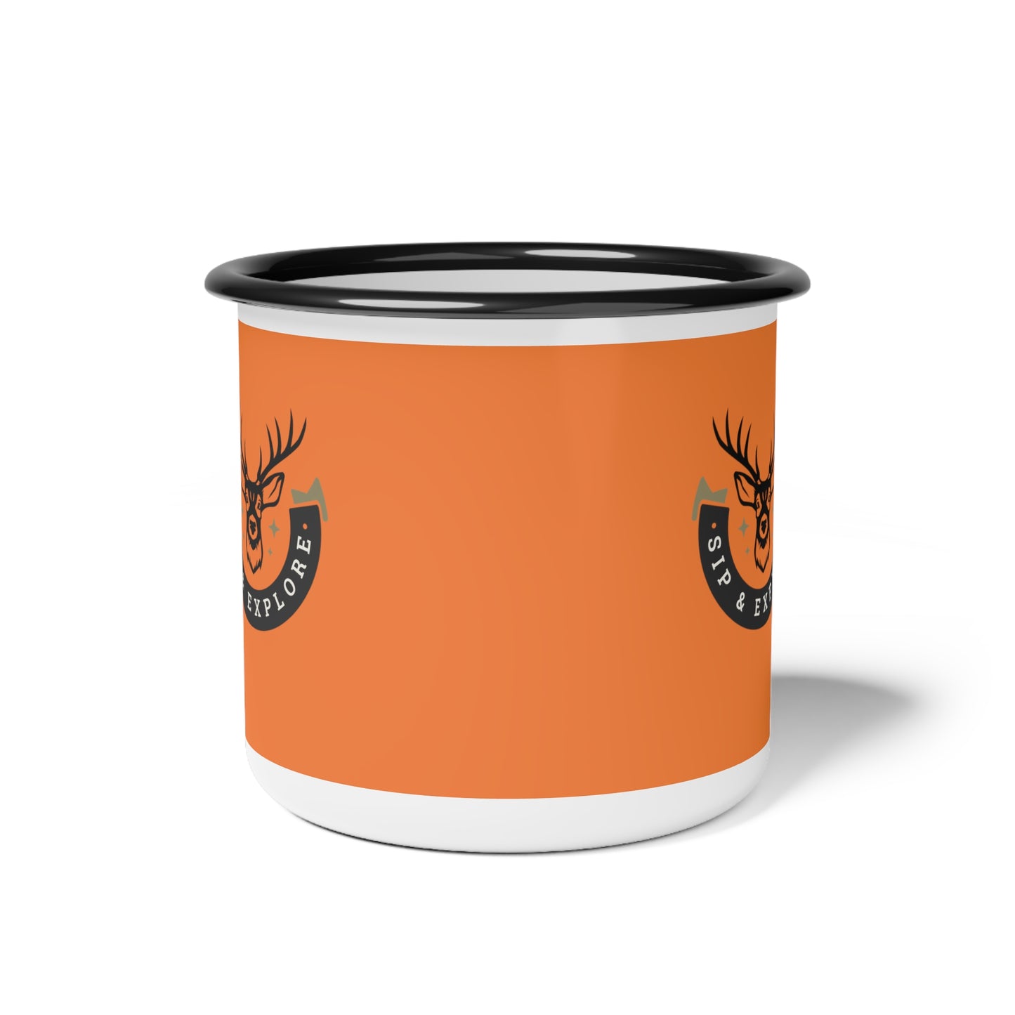 Enamel Camp Cup -  NSeries SPW ECC PT2WW006_ Wilderness Wanderer Limited Edition by WesternWawes