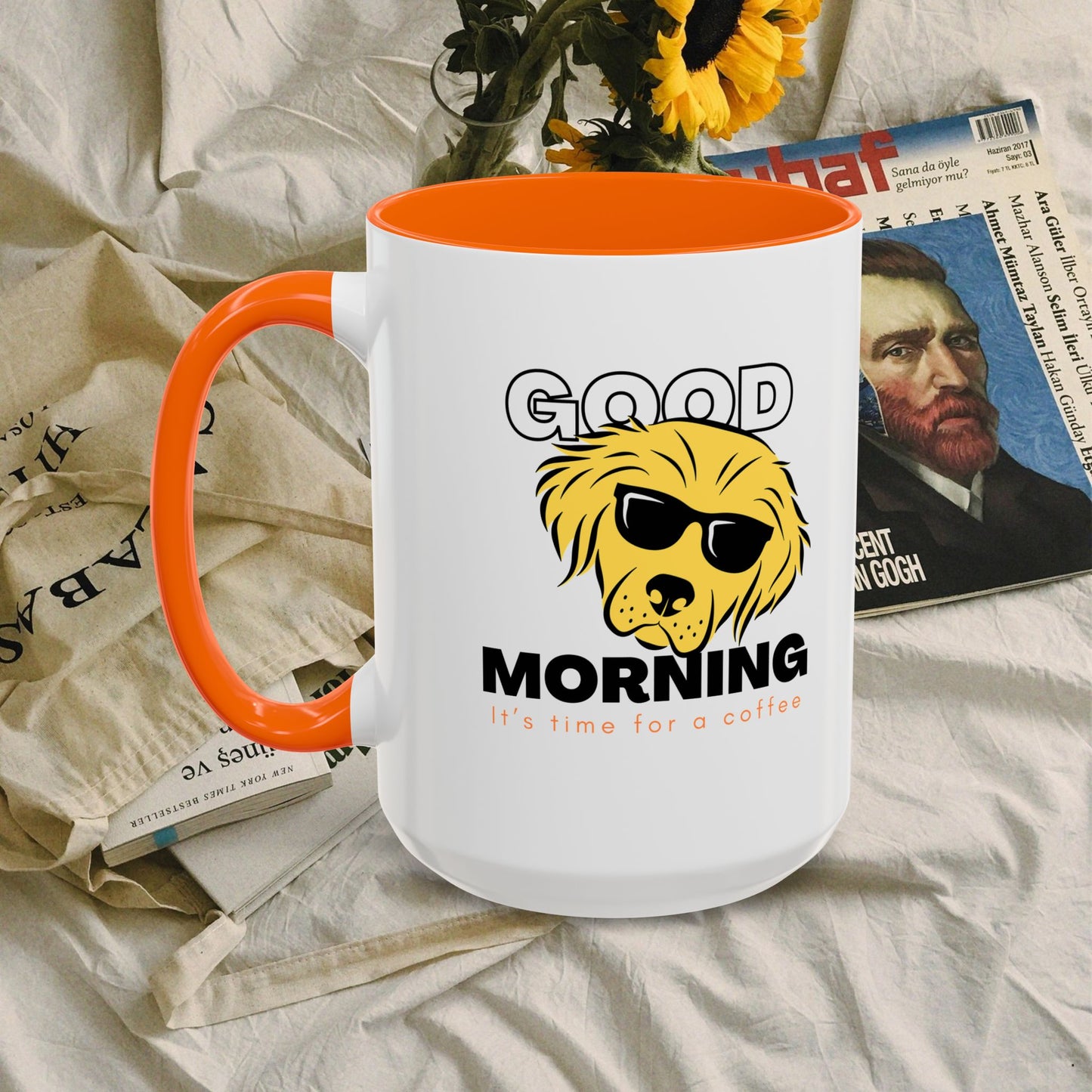Accent Coffee Mug (11, 15oz)_ N+ Series ACMUG PT2WW012_ Limited Edition Mug by WesternWaves