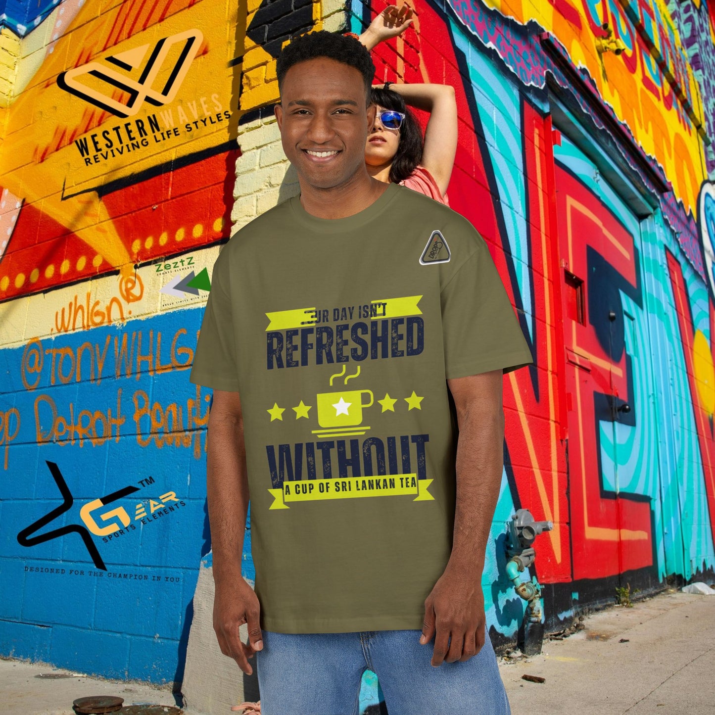 Unisex Oversized Tee_ N6+ Series USOSTEE PT2WW005_ Limited Edition by WesternWaves