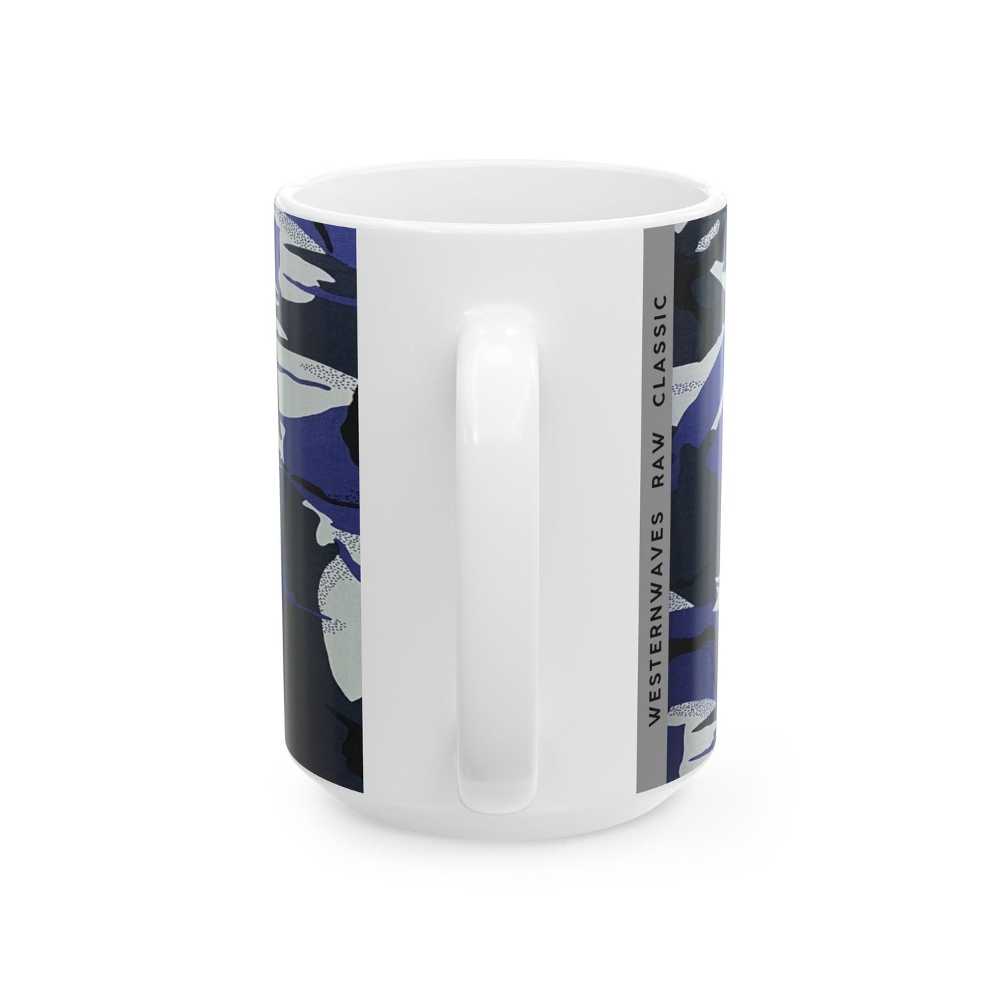 Ceramic Mug, (11oz, 15oz)_ N2+ Series CM10OZ&15OZ PT2WW005_ Limited Edition by WesternWaves: