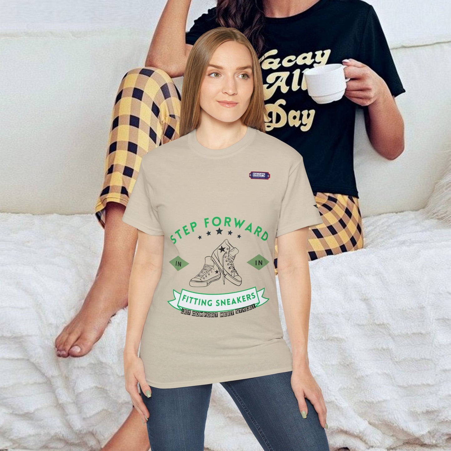 Unisex Ultra Cotton Tee_ Classic Comfort Unleashed_ N2* Series USUCTEE PT2WW011_ Limited Edition Maximum Comfort & Style by WesternWaves: