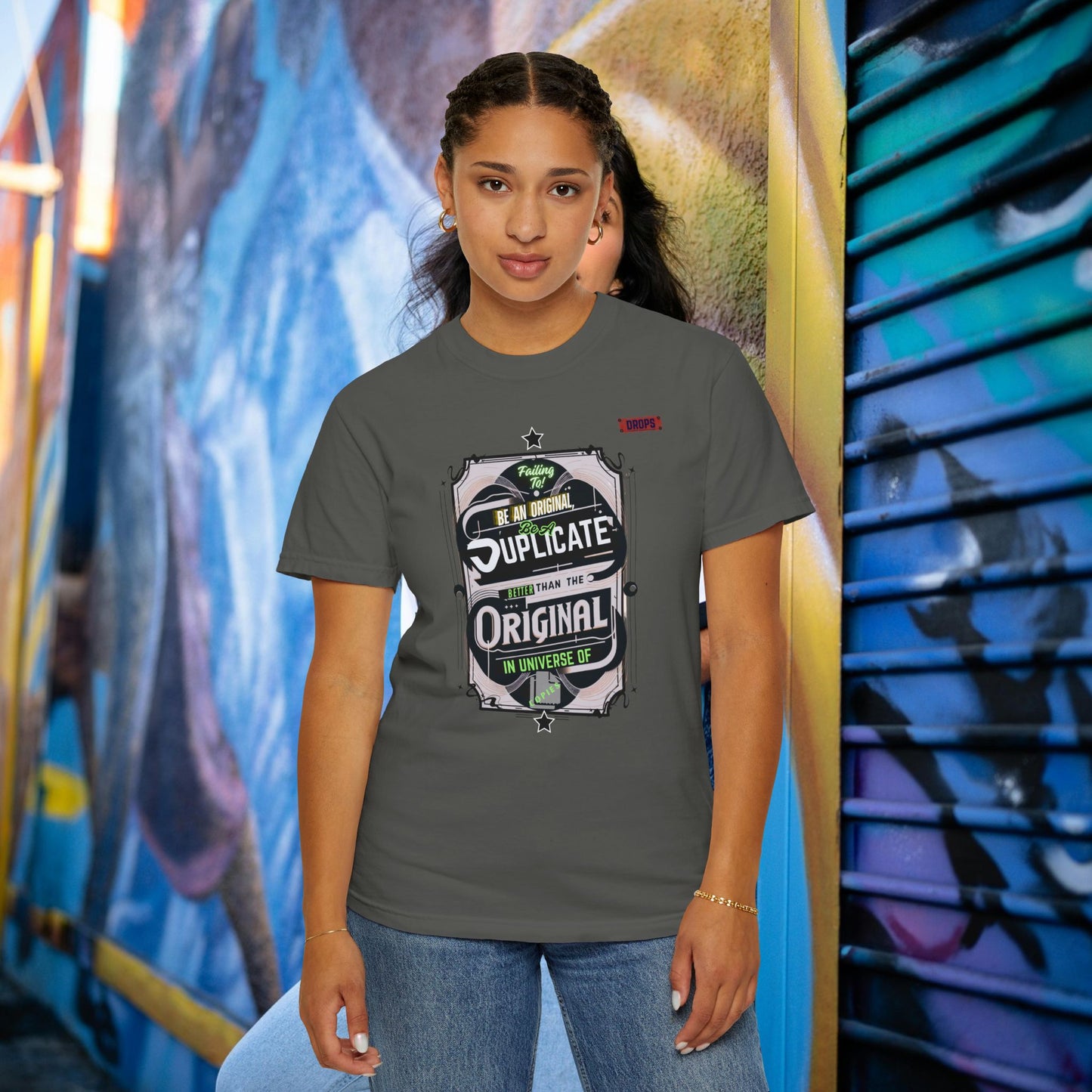 unisex garment-dyed t-shirt_ 09 July 2025_ Limited Edition Everyday Casual Wear by WesternWaves: