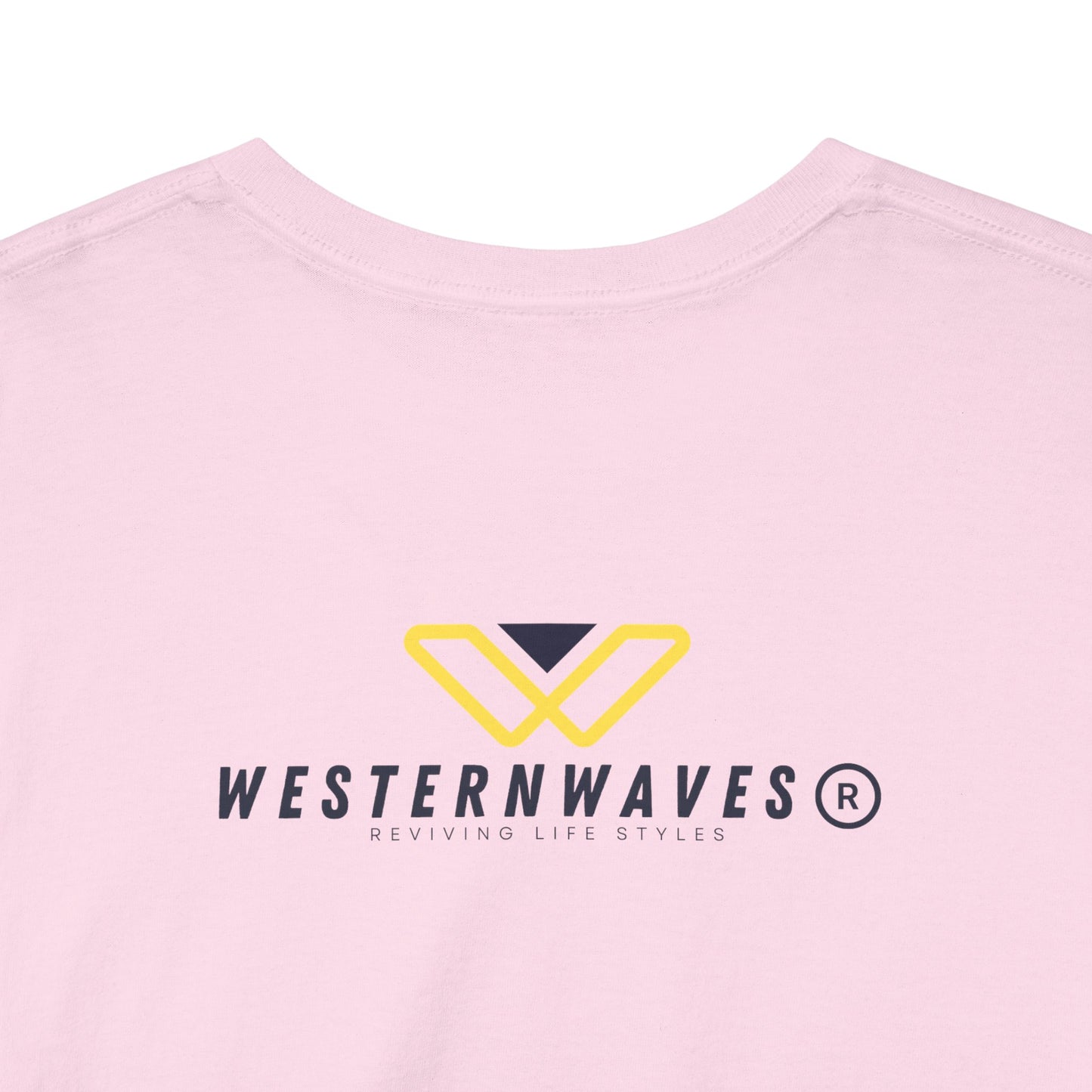 Unisex Heavy Cotton Tee_ Crafted from premium 100% cotton_ N2 Series SPW UHCT PT2WW004_ Limited Edition Epitome of Comfort & Durability by WesternWaves: