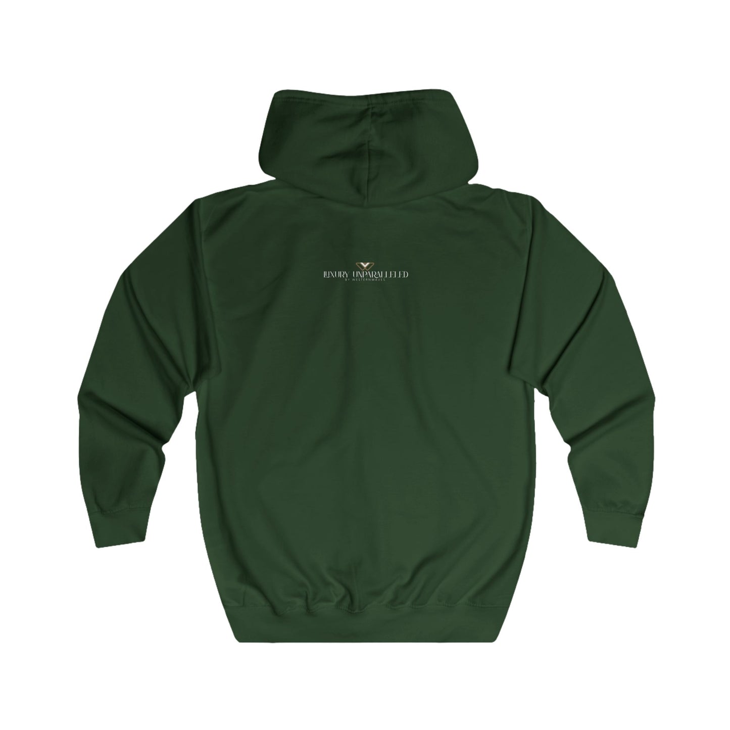 Unisex Full Zip Hoodie_ N7+ Series USFZHOODIE PT2WW004_ Limited Edition Trendy Vibes by WesternWaves: