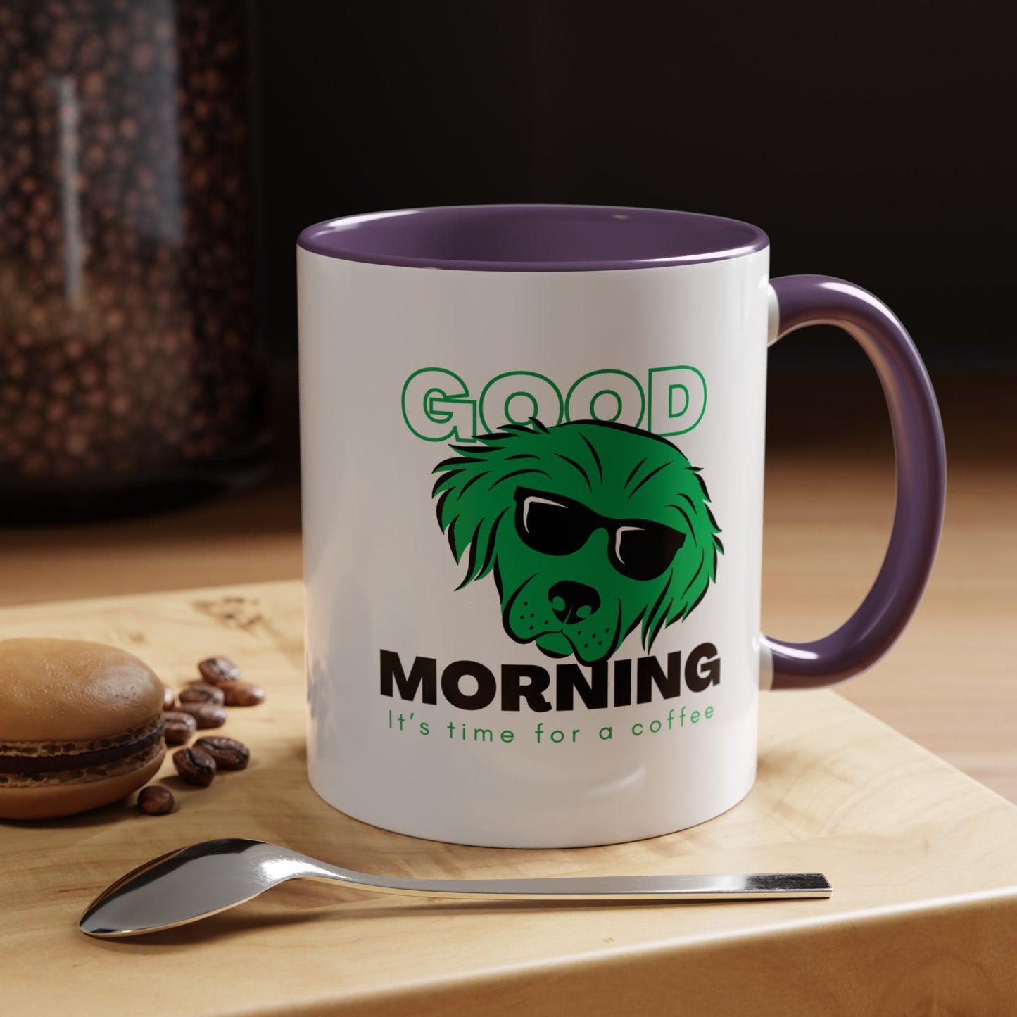 Accent Coffee Mug (11, 15oz)_ N+ Series ACMUG PT2WW012_ Limited Edition Mug by WesternWaves