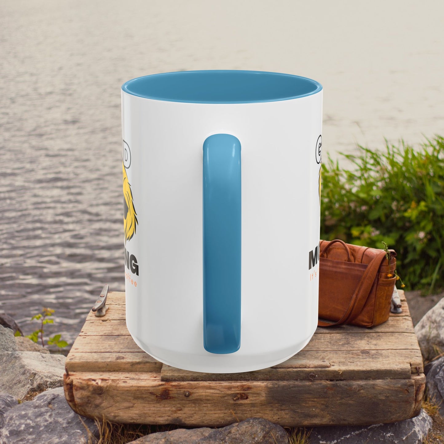 Accent Coffee Mug (11, 15oz)_ N+ Series ACMUG PT2WW012_ Limited Edition Mug by WesternWaves