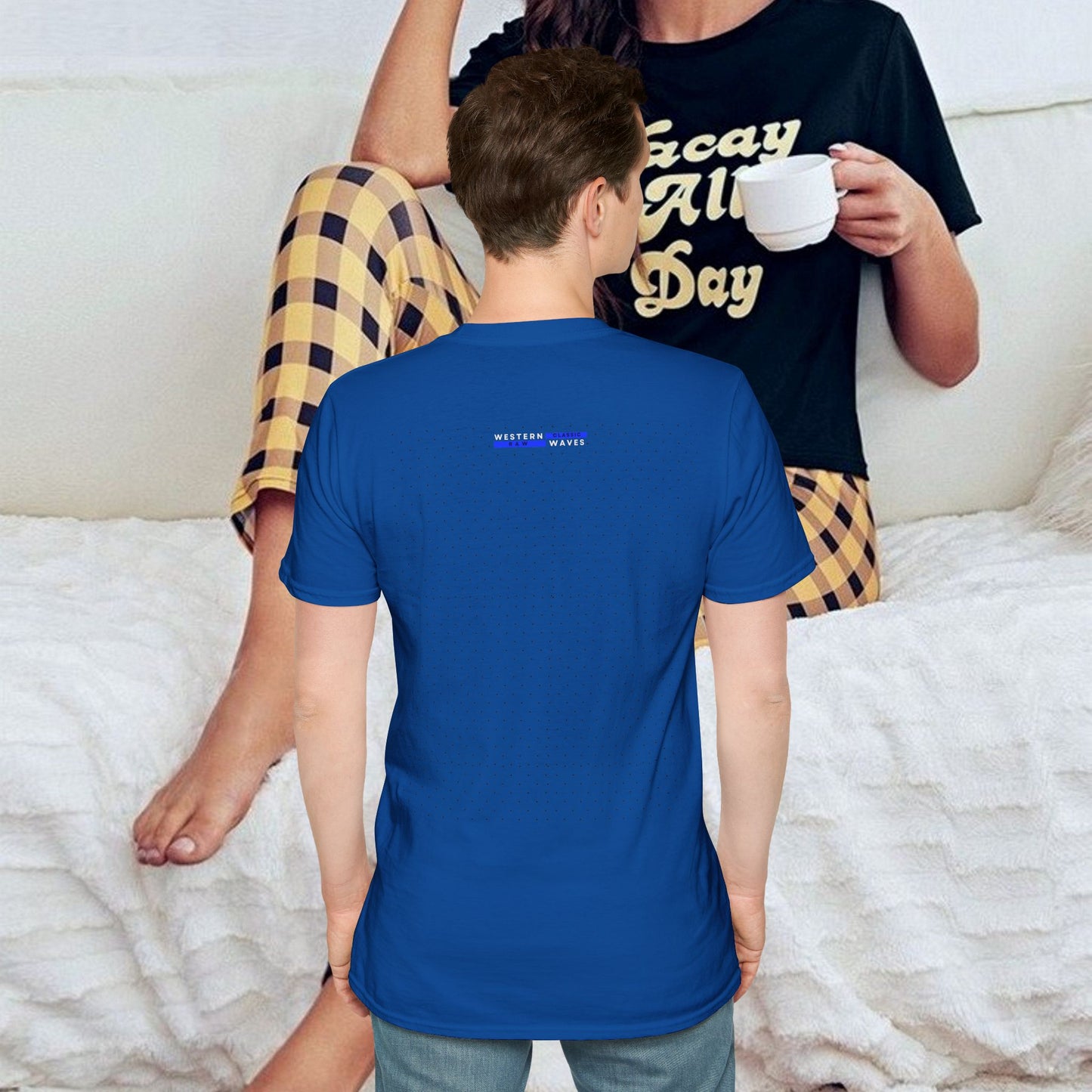 Unisex Softstyle T-Shirt_ N2* Series SPW USSTS FT2WW010_ Redefine Relaxation Limited Edition by WesternWaves: