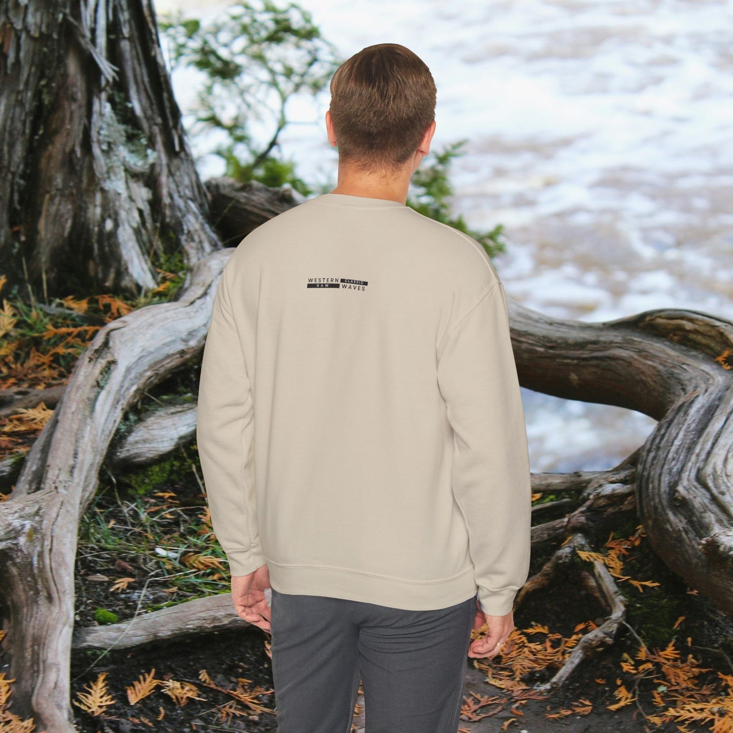 Unisex Heavy Blend™ Crewneck Sweatshirt_ N2 Series UHBCSS PT2WW007_ Limited Edition Pure Luxury  By WesternWaves: