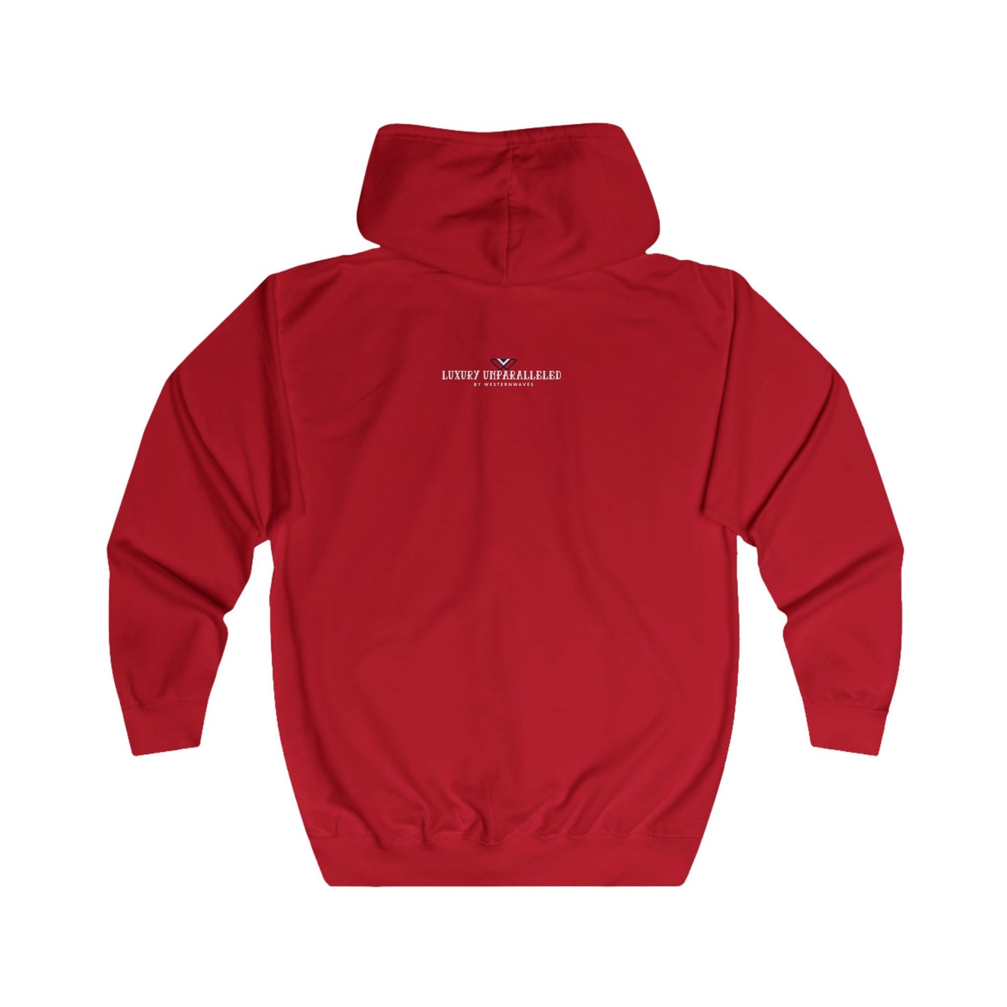 Unisex Full Zip Hoodie_ N7+ Series USFZHOODIE PT2WW004_ Limited Edition Trendy Vibes by WesternWaves: