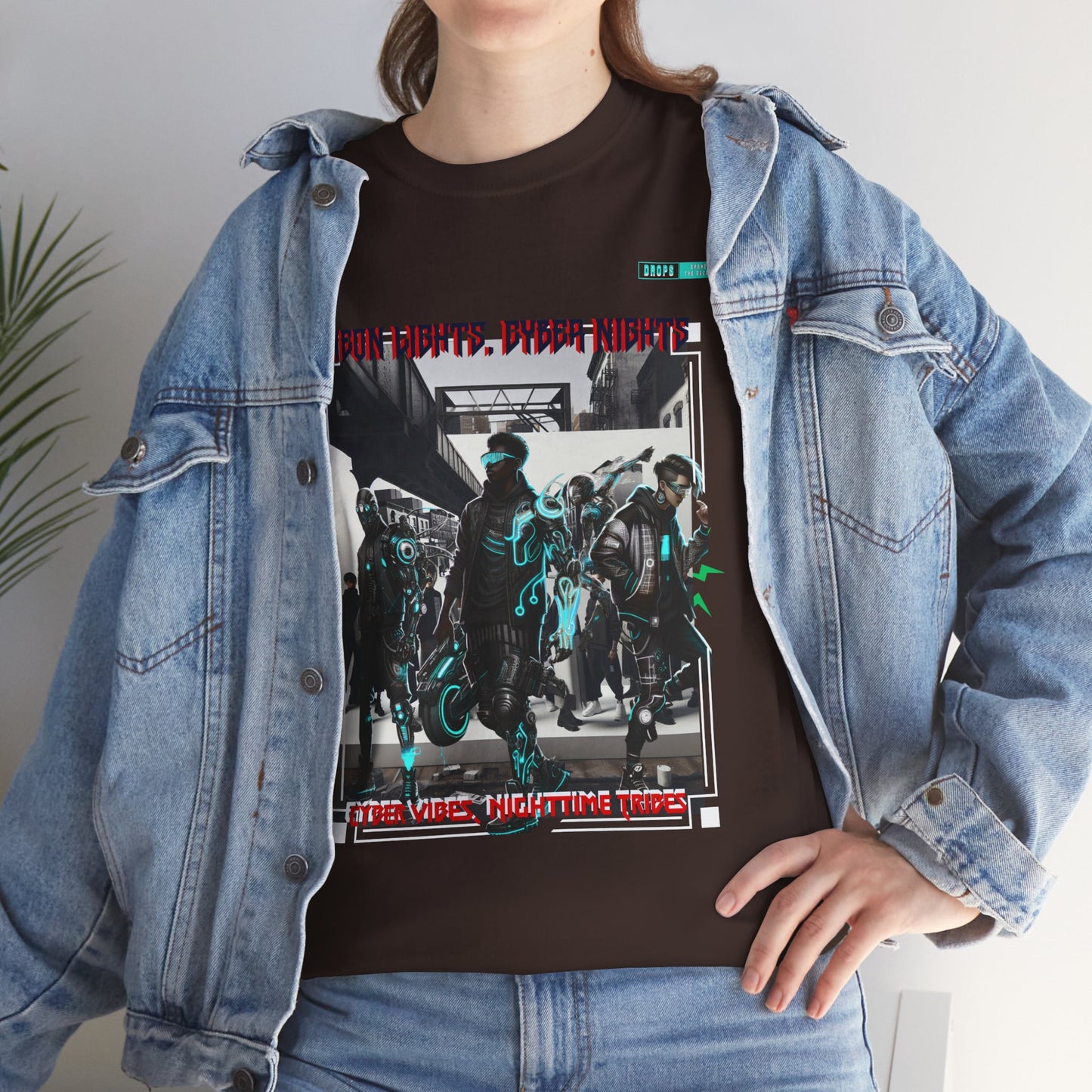 Unisex Heavy Cotton Tee_ N8+ Series USHOSTEE_ PT2WW003_ 01 Oct 2025_ Limited Edition Casual Wear by WesternWaves: