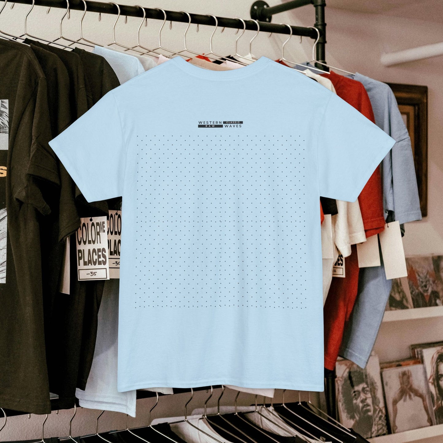 Unisex Heavy Cotton Tee_ N6* Series USHCTEE PT2WW004_ Limited Edition by WesternWaves_