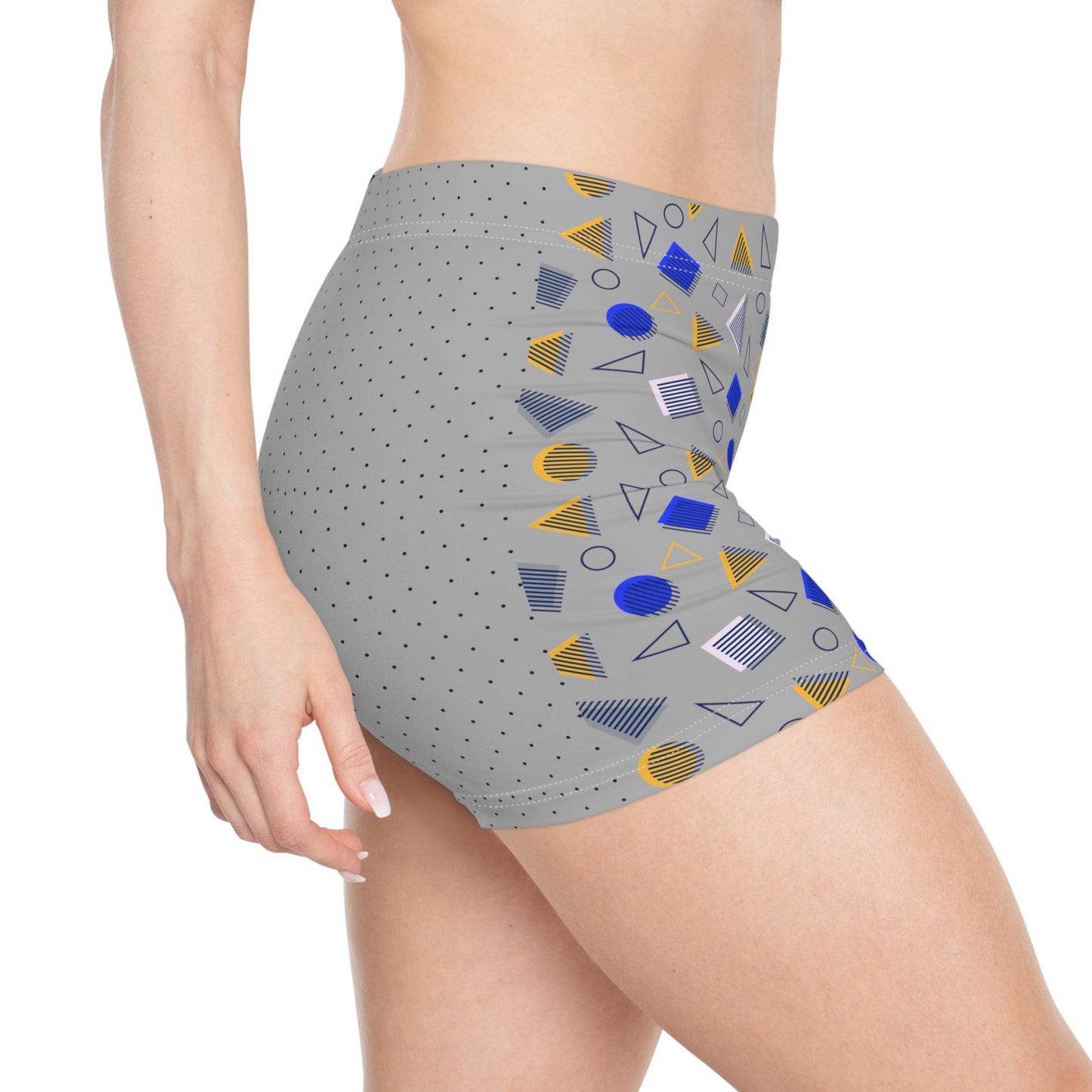 Women's Shorts AOP_ N Series WS(AOP) SPW PT2WW_002_ Summer Breeze Women's Moisture-Wicking Shorts_ Limited Edition by WesternWaves: