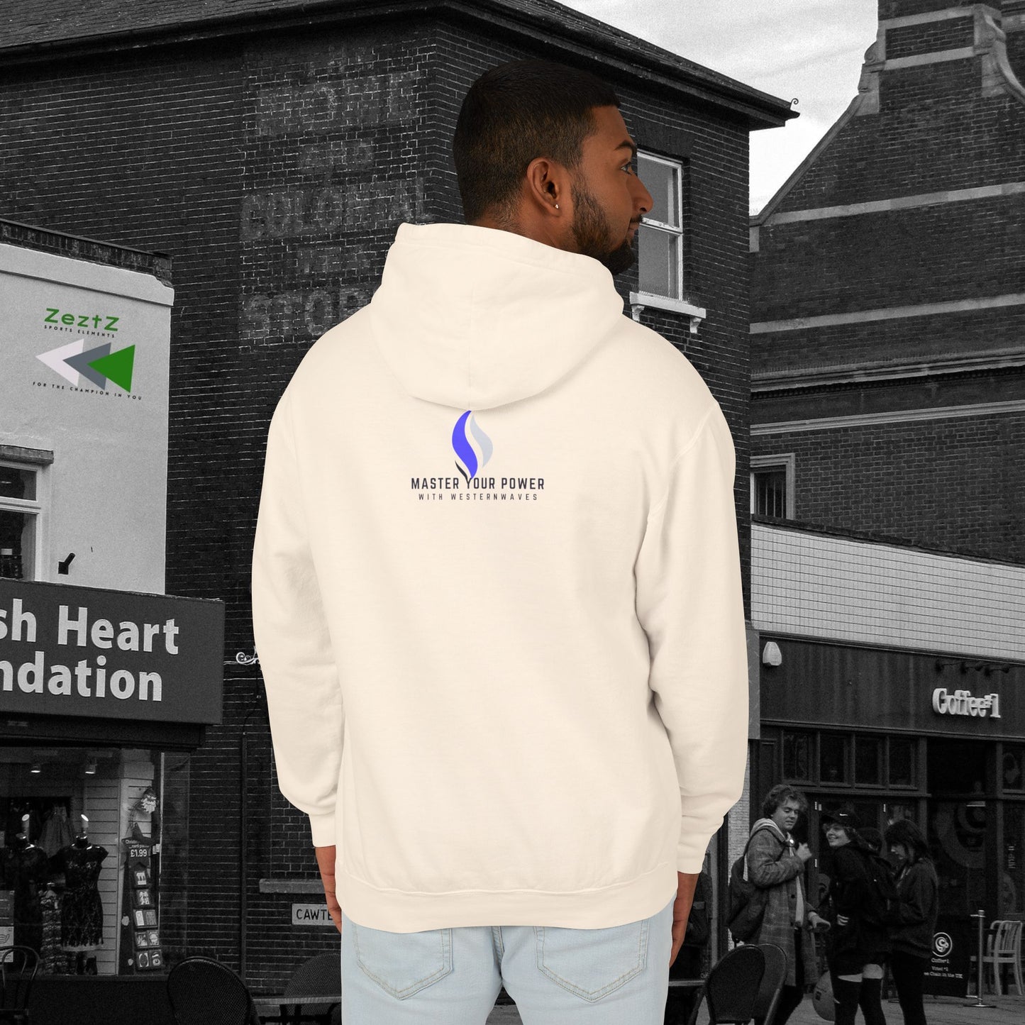 Unisex Lightweight Hooded Sweatshirt – N2 Series SPW USLWHSS PT2WW012_ Limited Edition Crafted Comfort by WesternWaves: