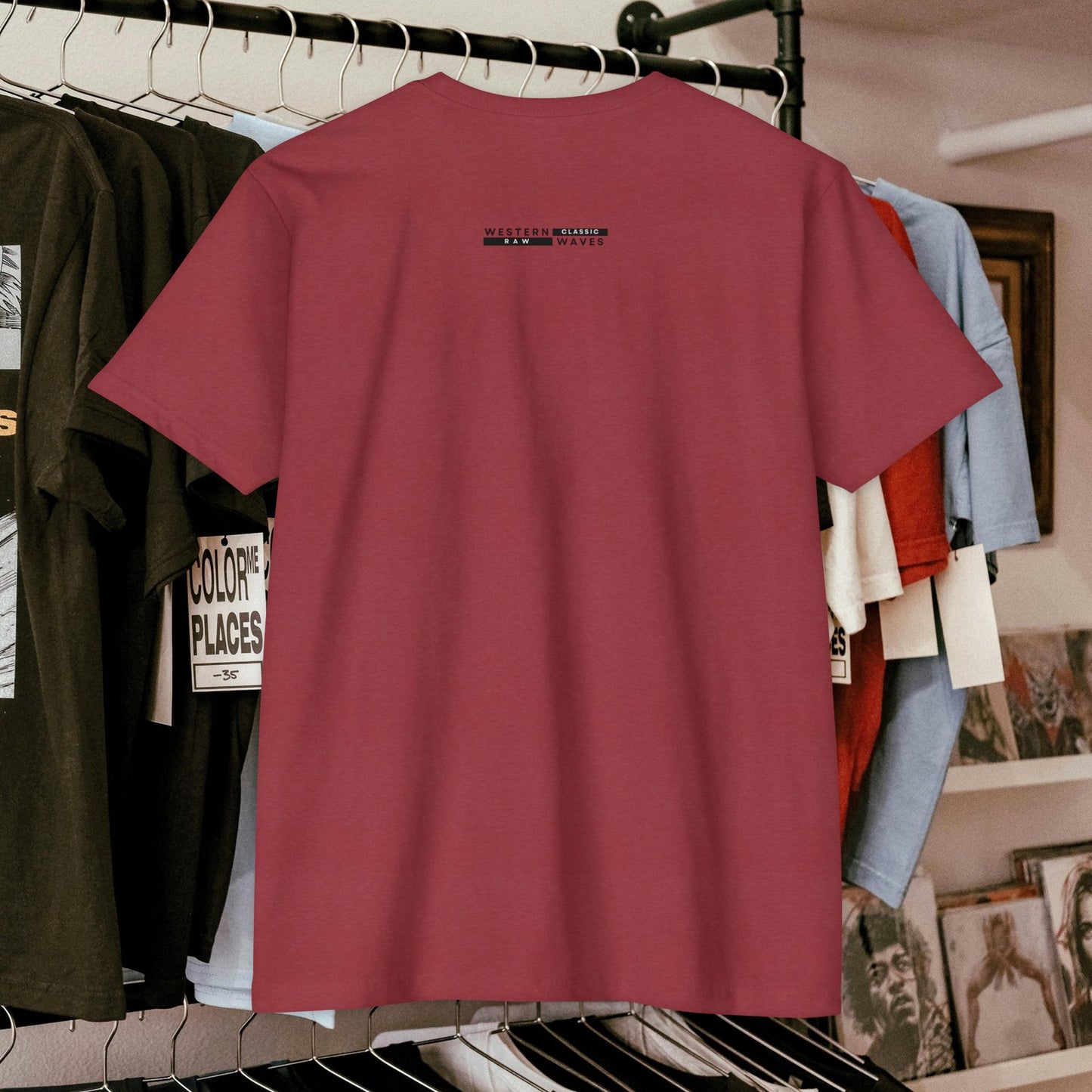 Unisex CVC Jersey T-shirt_ N7+ Series USCVCJTS PT2WW001_ Limited Edition Timeless Style for Car Lovers by WesternWaves: