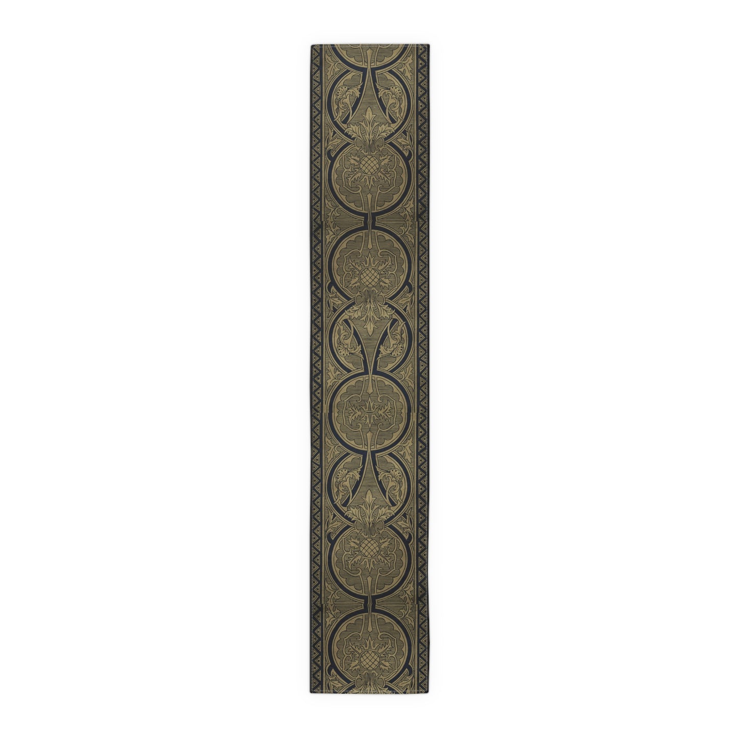 Table Runner (Cotton, Poly)_ Elegant Vintage-Inspired Table Runner for Stylish Dining_ N7+ Series TRUNNER PT2WW003_ Limited Edition by WesternWaves_