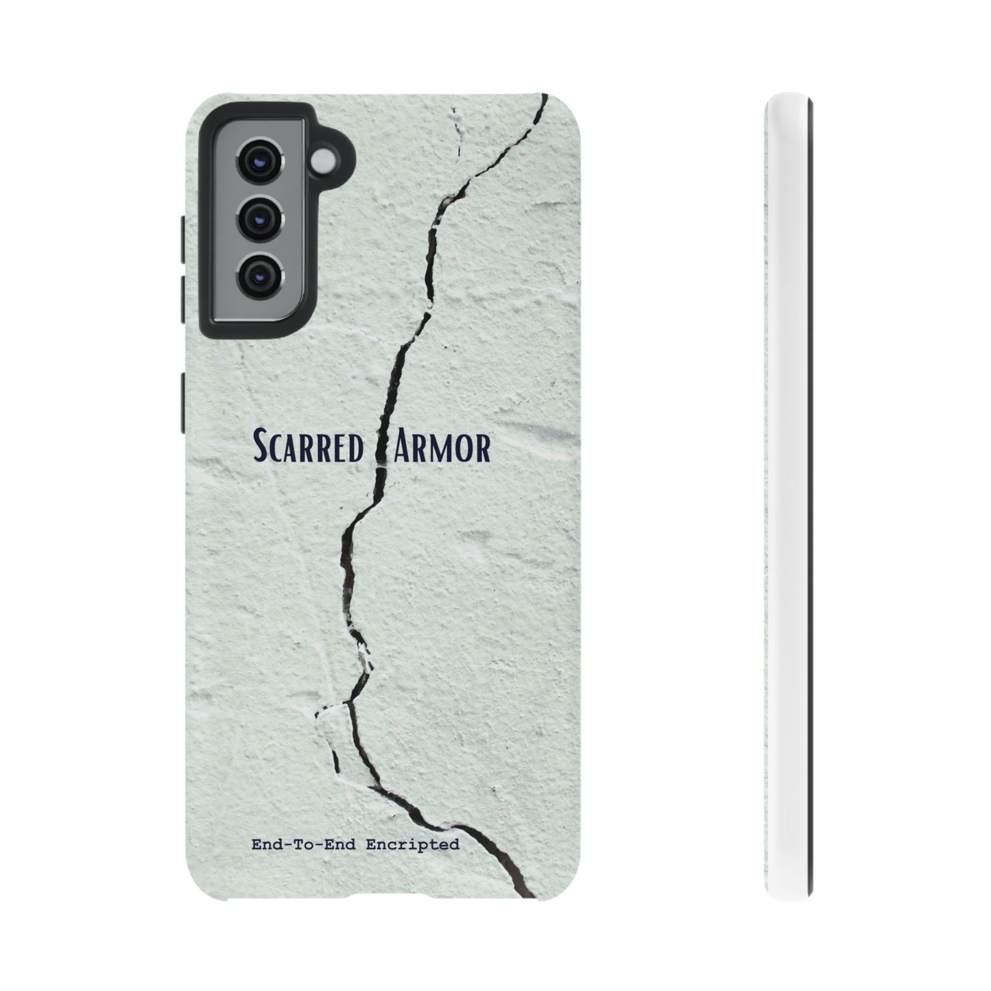 Tough Cases_ Samsung Galaxy Phone Case_ Series N8+ TCPCASE PT2WW003_ Limited Edition  Scarred Armor Design Samsung Galaxy Phone Cases by WesternWaves:
