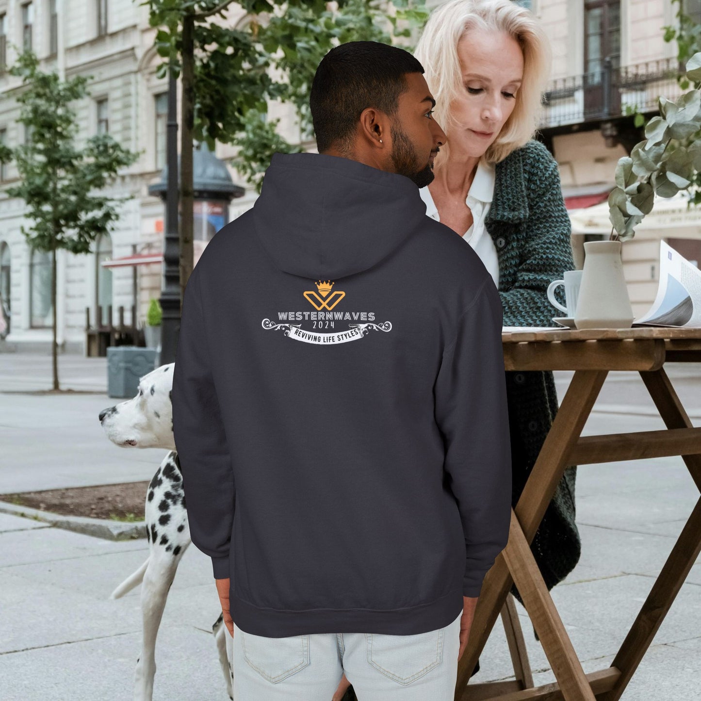 Unisex Lightweight Hooded Sweatshirt – N2 Series SPW USLWHSS PT2WW010_ Limited Edition Crafted Comfort by WesternWaves: