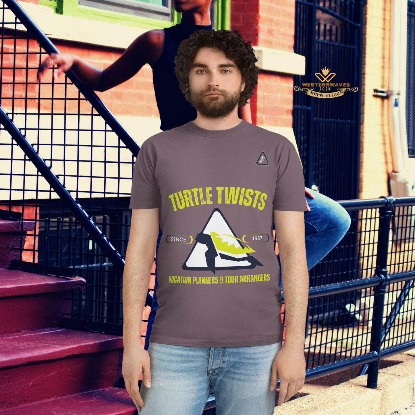 Unisex Faded T-Shirt - Turtle Twists Vacation Planners Graphic Tee_ 06 May 2025_ 001
