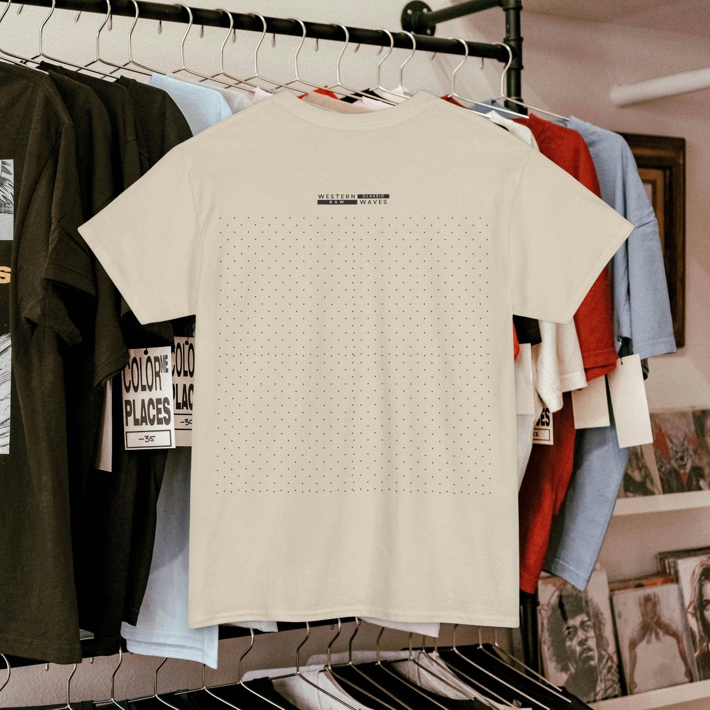 Unisex Heavy Cotton Tee_ N6* Series USHCTEE PT2WW004_ Limited Edition by WesternWaves_