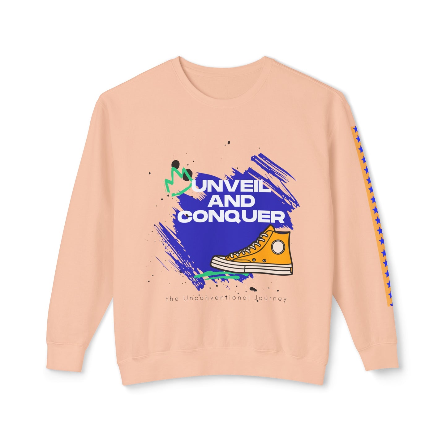 Unisex Lightweight Crewneck Sweatshirt_ N2 Series SPW ULWCSS PT2WW003_Limited Edition Unparalleled Quality by WesternWaves: