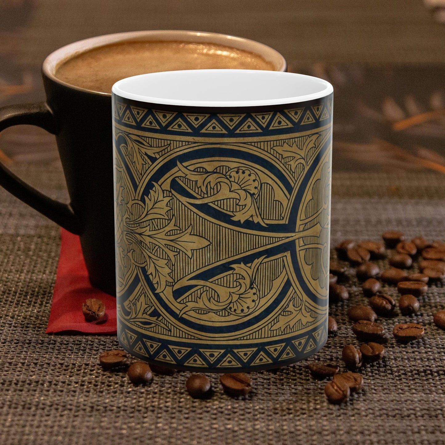 Ceramic Mug (11oz, 15oz)_ N2+ Series CM10OZ&15OZ PT2WW004_ Limited Edition by WesternWaves: