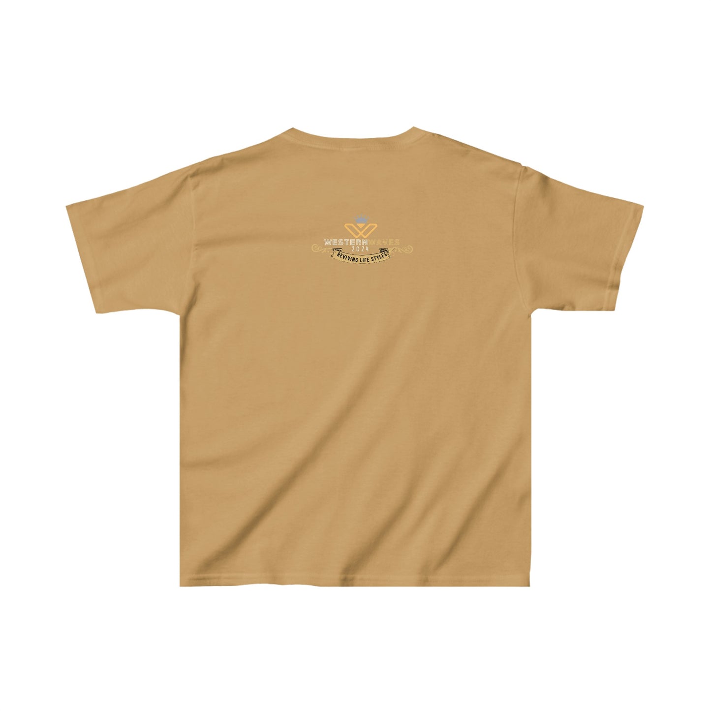 Kids Heavy Cotton™ Tee_ N2 Series SPW KHCT PT2WW001_Limited Edition Durable Comfort for Every Adventure by WesternWaves: