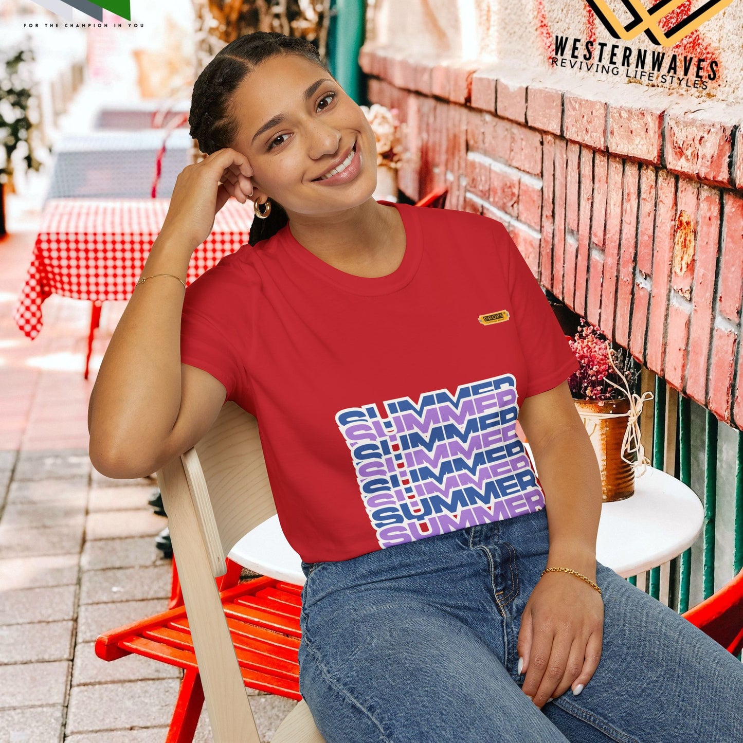 Unisex Softstyle T-Shirt_ N2* Series SPW USSTS FT2WW010_ Redefine Relaxation Limited Edition by WesternWaves: