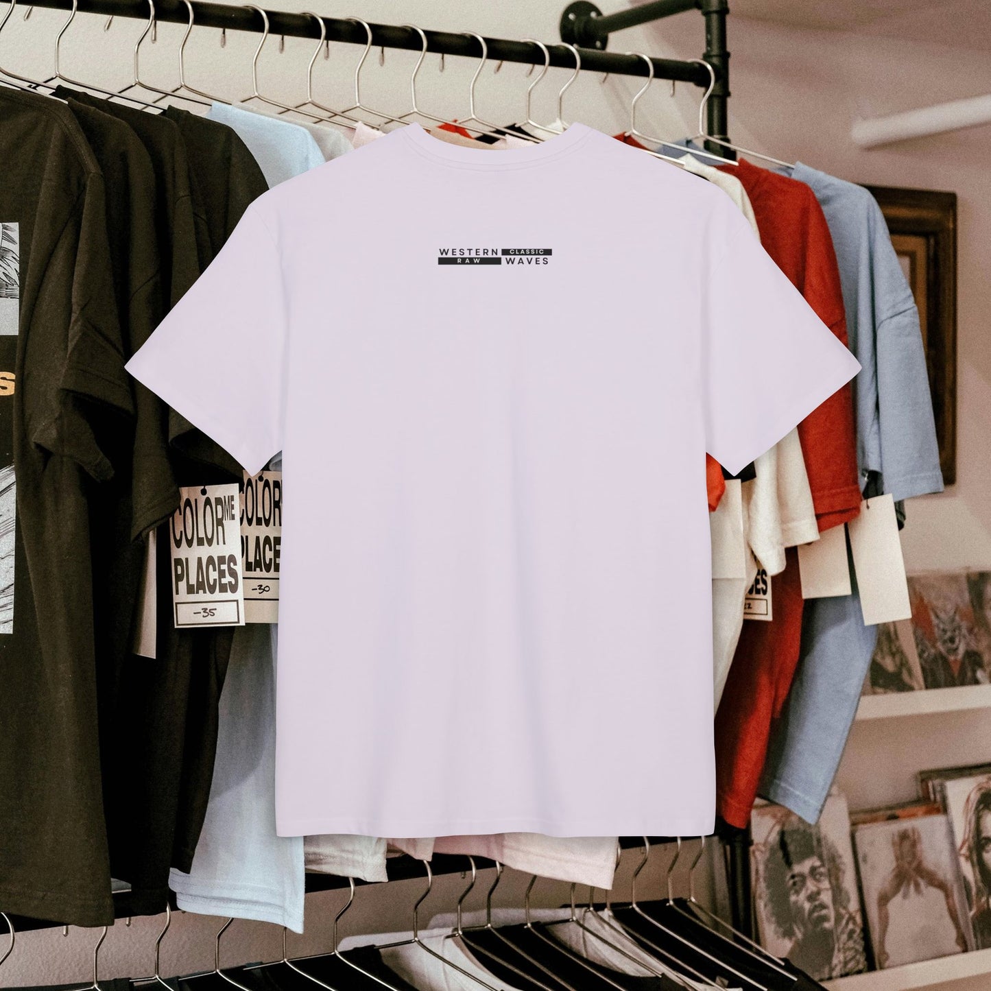 Unisex Oversized Tee_ N6+ Series USOSTEE PT2WW005_ Limited Edition by WesternWaves