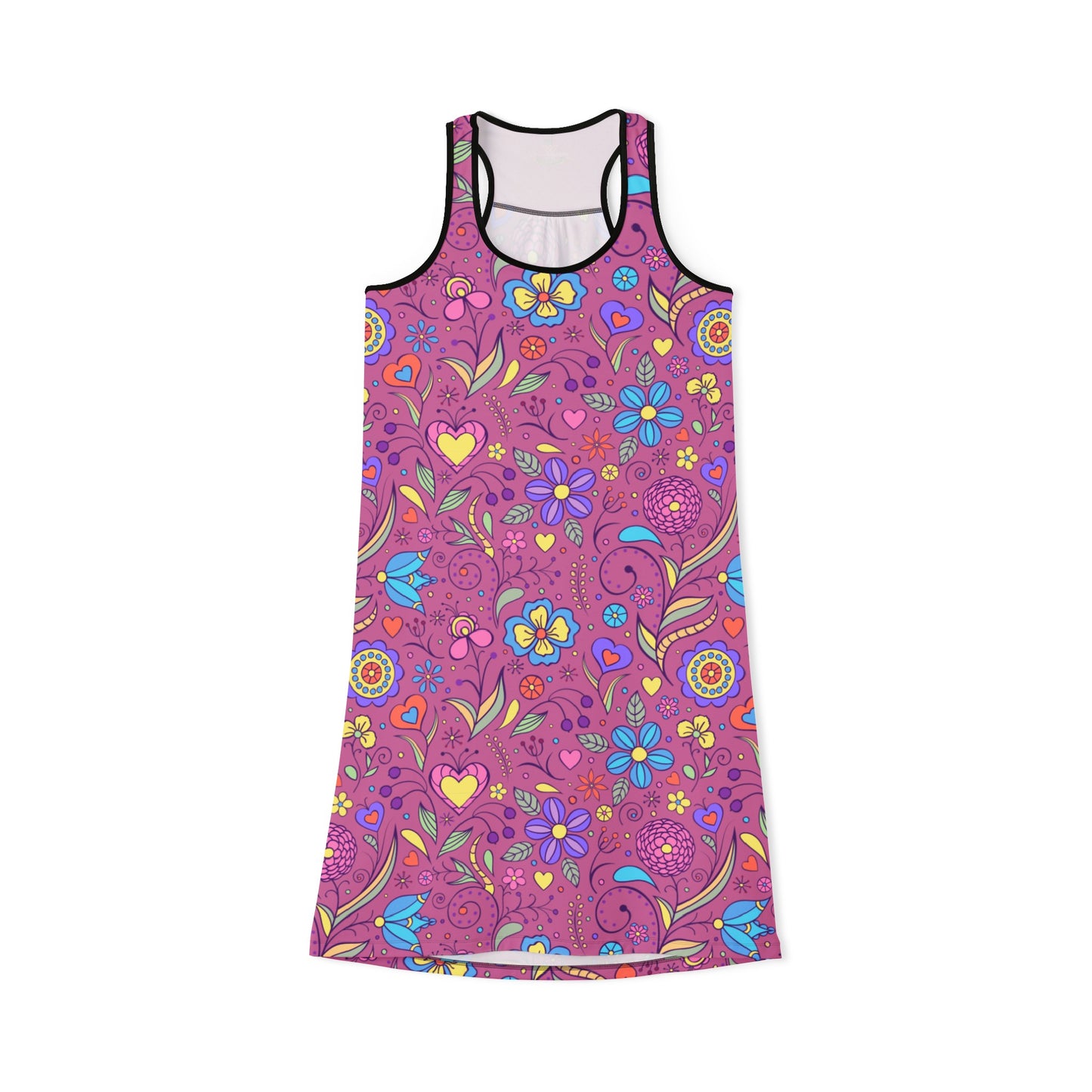 Women's Racerback Dress (AOP)_ N Series SPW WRBD(AOP) PT2WW002_ Ultimate Comfort  Limited Edition by WesternWaves: