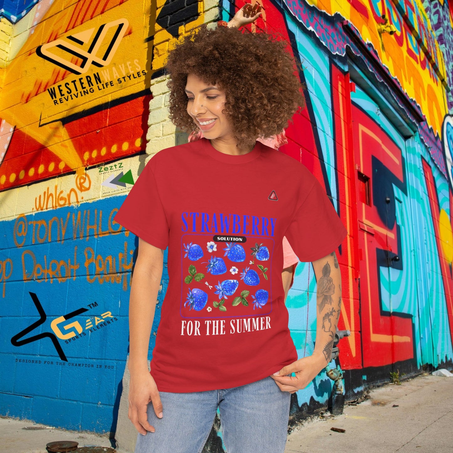 Unisex Heavy Cotton Tee_ N6* Series USHCTEE PT2WW004_ Limited Edition by WesternWaves_