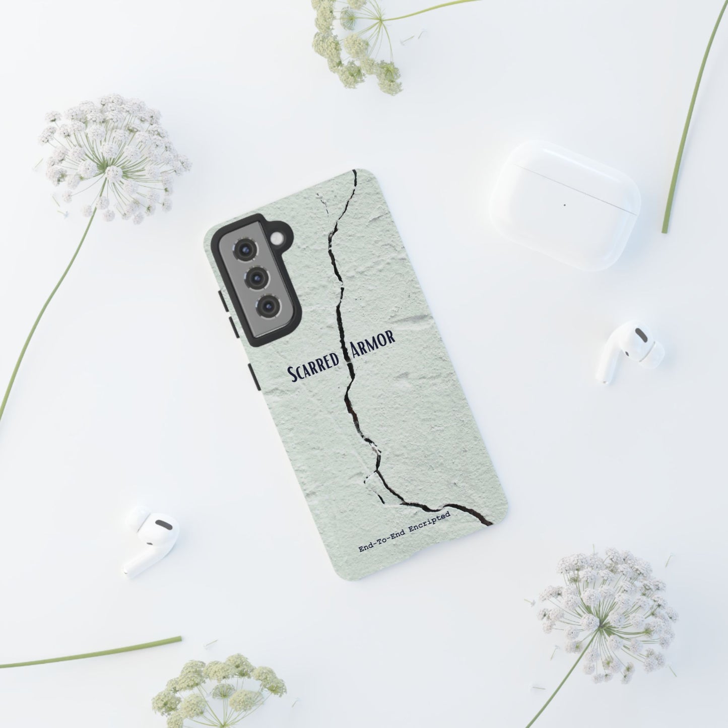 Tough Cases_ Samsung Galaxy Phone Case_ Series N8+ TCPCASE PT2WW003_ Limited Edition  Scarred Armor Design Samsung Galaxy Phone Cases by WesternWaves: