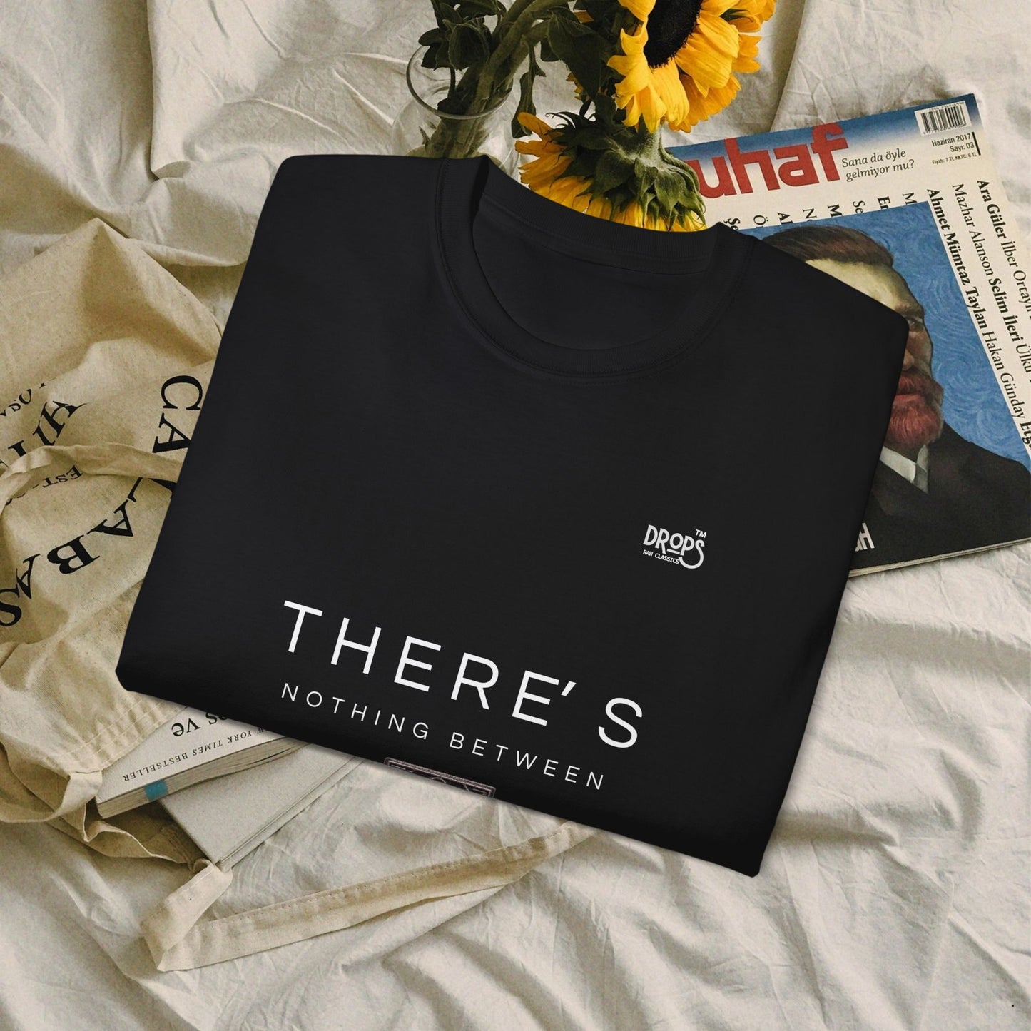 Unisex Ultra Cotton Tee - "There's Nothing Between Screens, Dreams & Fantasy" T-Shirt - Perfect for Dreamers and Creatives_ 07 May 2025_ 001