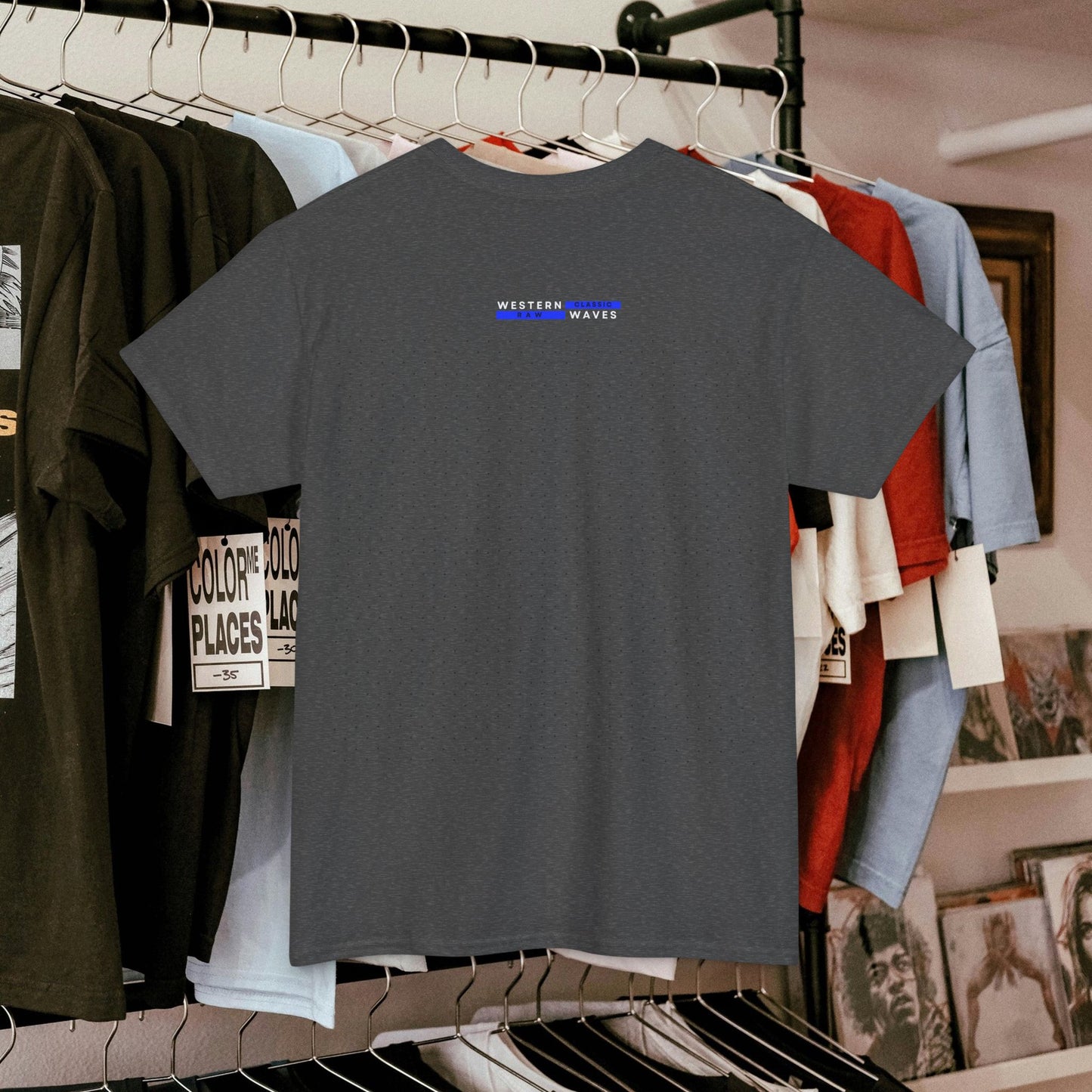 Unisex Heavy Cotton Tee_ N6* Series USHCTEE PT2WW004_ Limited Edition by WesternWaves_