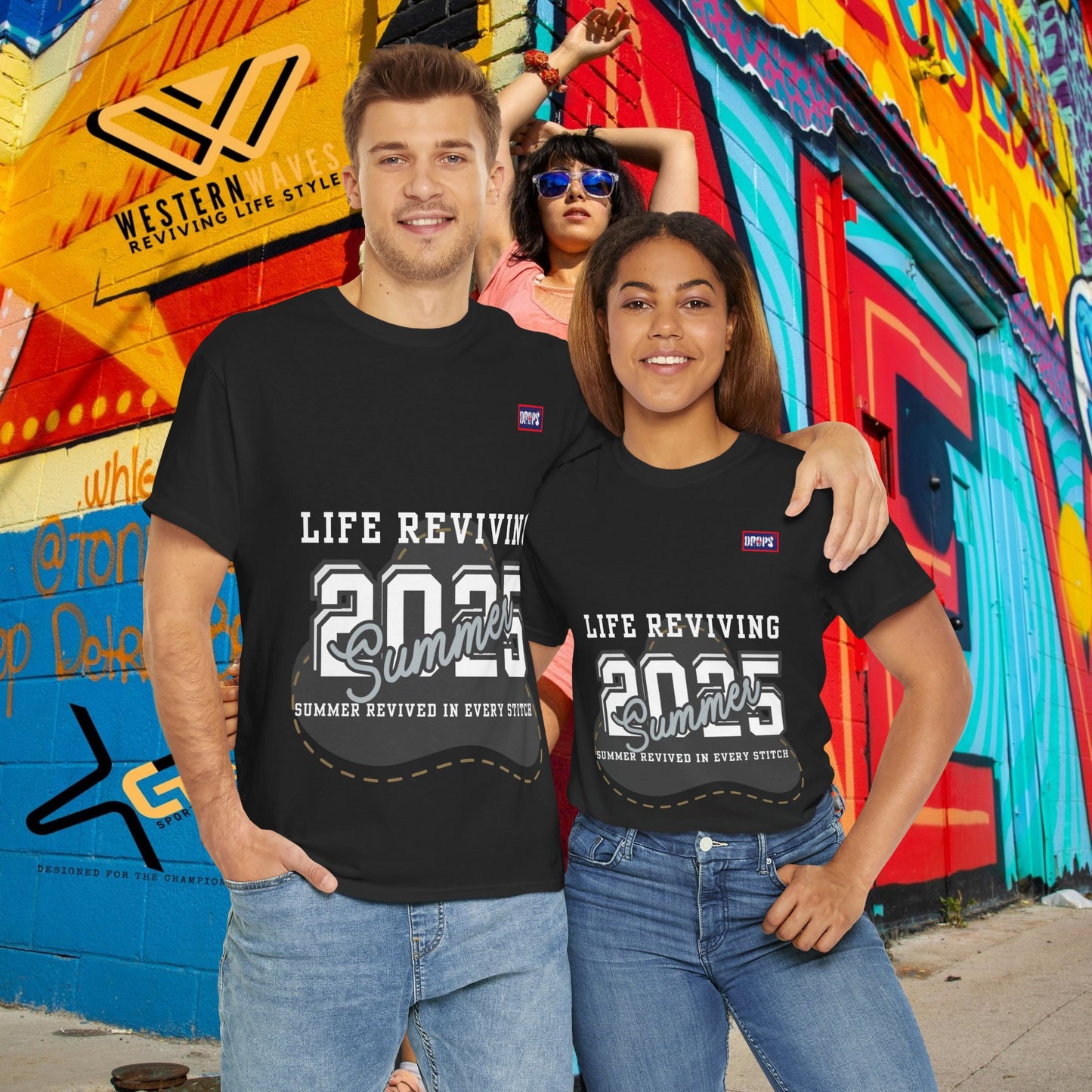 Unisex Heavy Cotton Tee_ Series N7* USHCTEE PT2WW001_ Limited Edition Heavy Cotton Tee by WesternWaves: