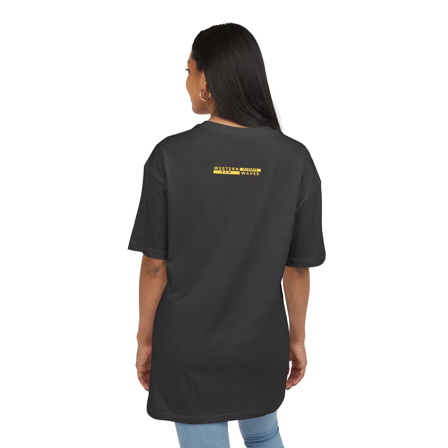 Unisex Oversized Tee_ N6+ Series USOSTEE PT2WW004_ Limited Edition by WesternWaves: