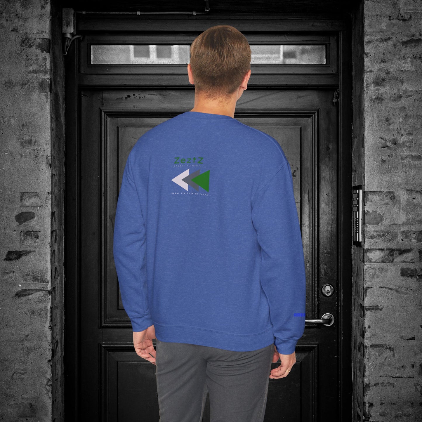 Unisex Heavy Blend™ Crewneck Sweatshirt_ N2 Sports Series SPW UHBCSS PT2WW009_ Limited Edition ‘Zeztz’ Brand Sports Elements by WesternWaves: