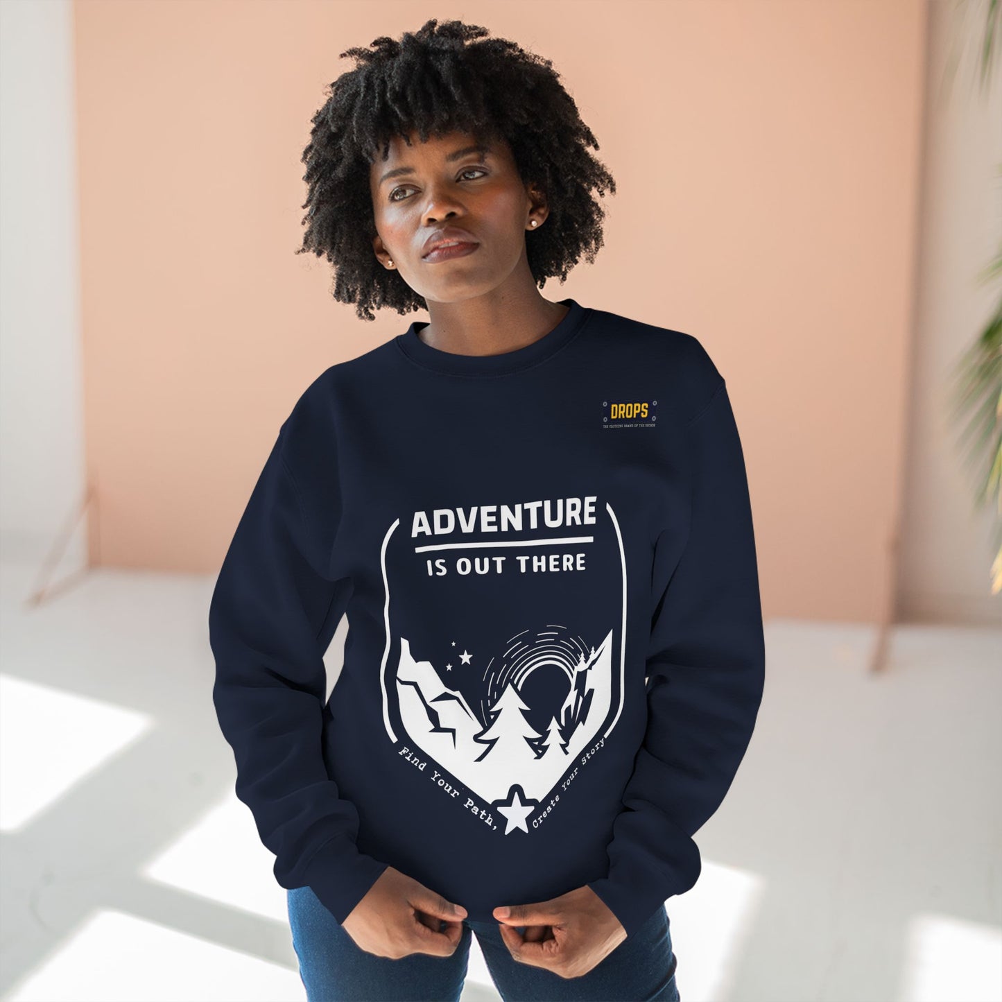 Unisex Crewneck Sweatshirt_ 04 July 2025_ Limited Edition Outdoor Gift for Adventure Lovers by WesternWaves: