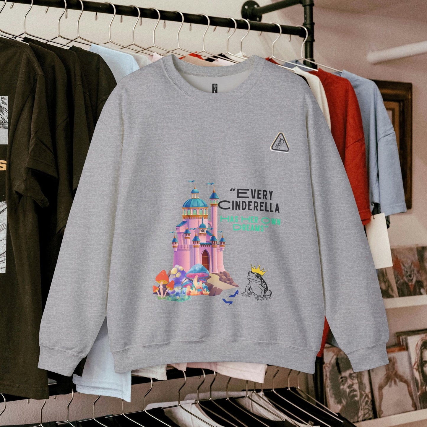 Unisex Heavy Blend™ Crewneck Sweatshirt_ N2 Series UHBCSS PT2WW007_ Limited Edition Pure Luxury  By WesternWaves: