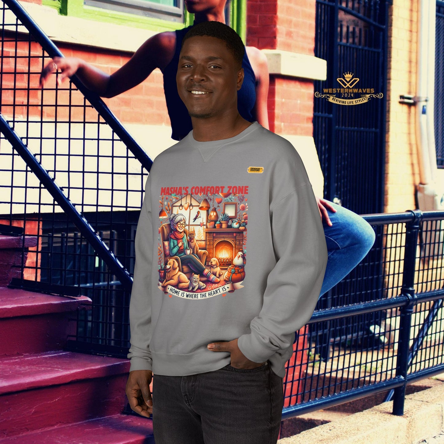 Crewneck Sweatshirt_ N7* Series CNSS PT2WW001_ Limited Edition Gift for Her, by WesternWaves: