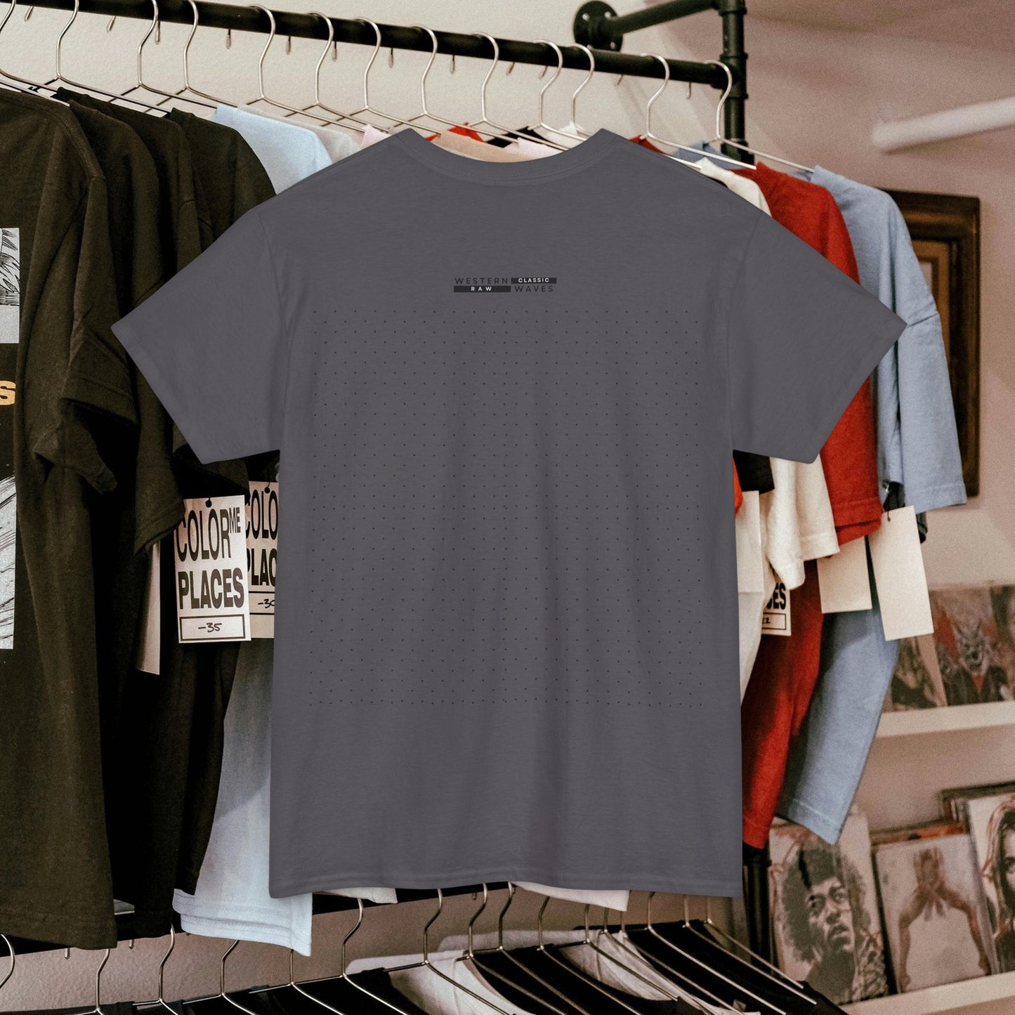 Unisex Heavy Cotton Tee_ N6* Series USHCTEE PT2WW004_ Limited Edition by WesternWaves_