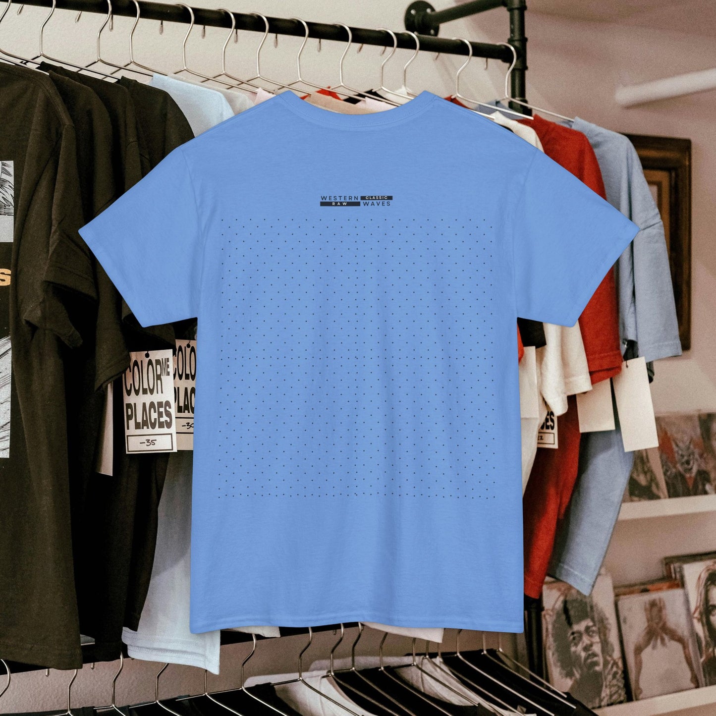 Unisex Heavy Cotton Tee_ N6* Series USHCTEE PT2WW004_ Limited Edition by WesternWaves_