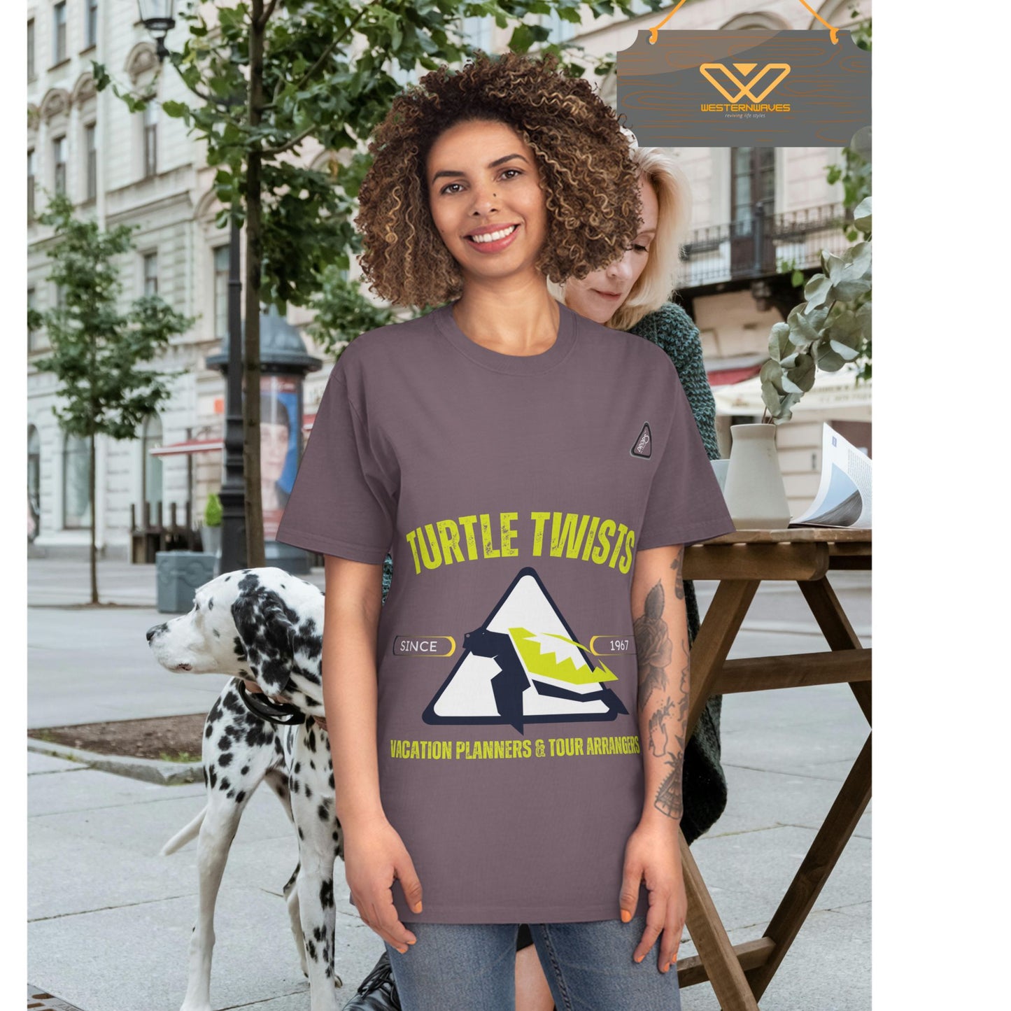 Unisex Faded T-Shirt - Turtle Twists Vacation Planners Graphic Tee_ 06 May 2025_ 001