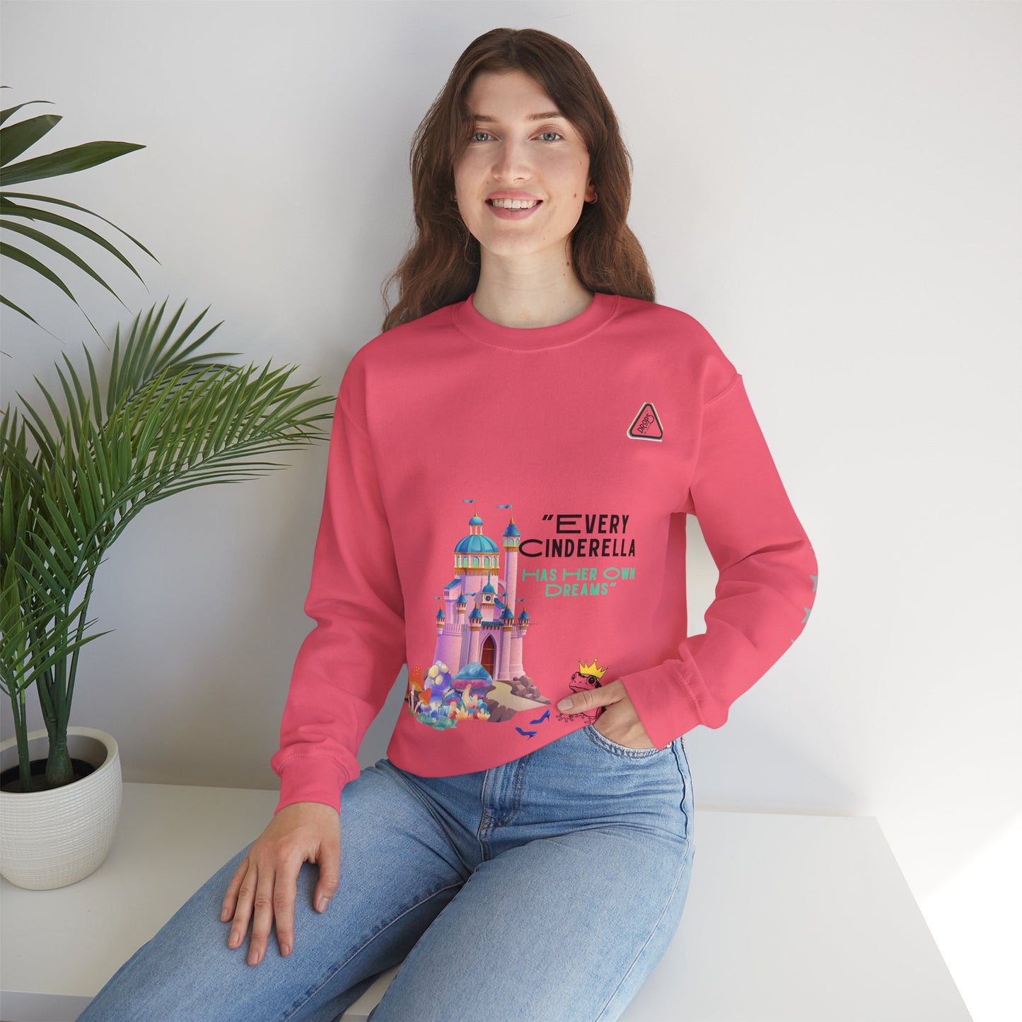 Unisex Heavy Blend™ Crewneck Sweatshirt_ N2 Series UHBCSS PT2WW007_ Limited Edition Pure Luxury  By WesternWaves: