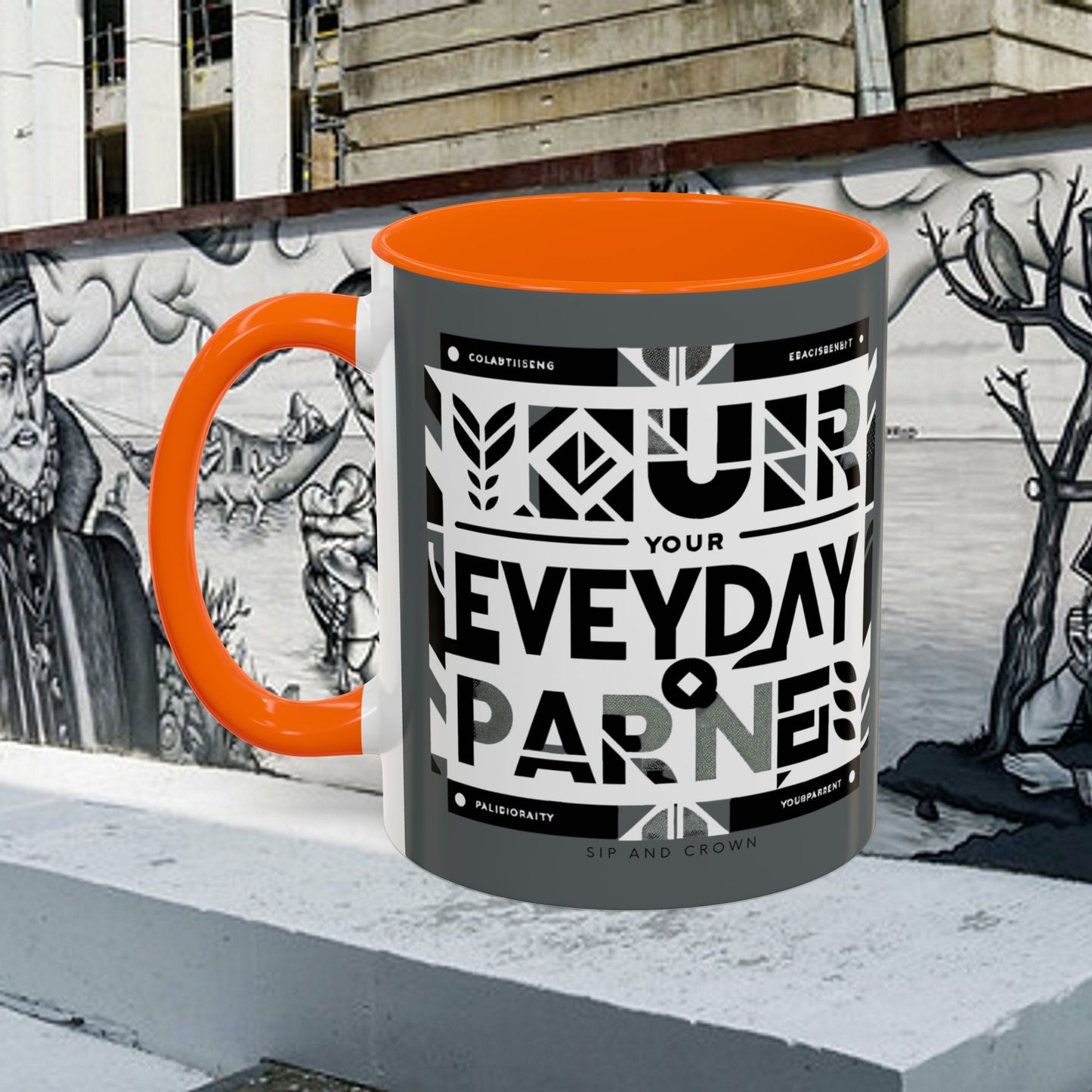Accent Coffee Mug 11oz _ N3* Series ACM11OZ PT2WW021_ Limited Edition Perfect Blend of Style by WesternWaves: